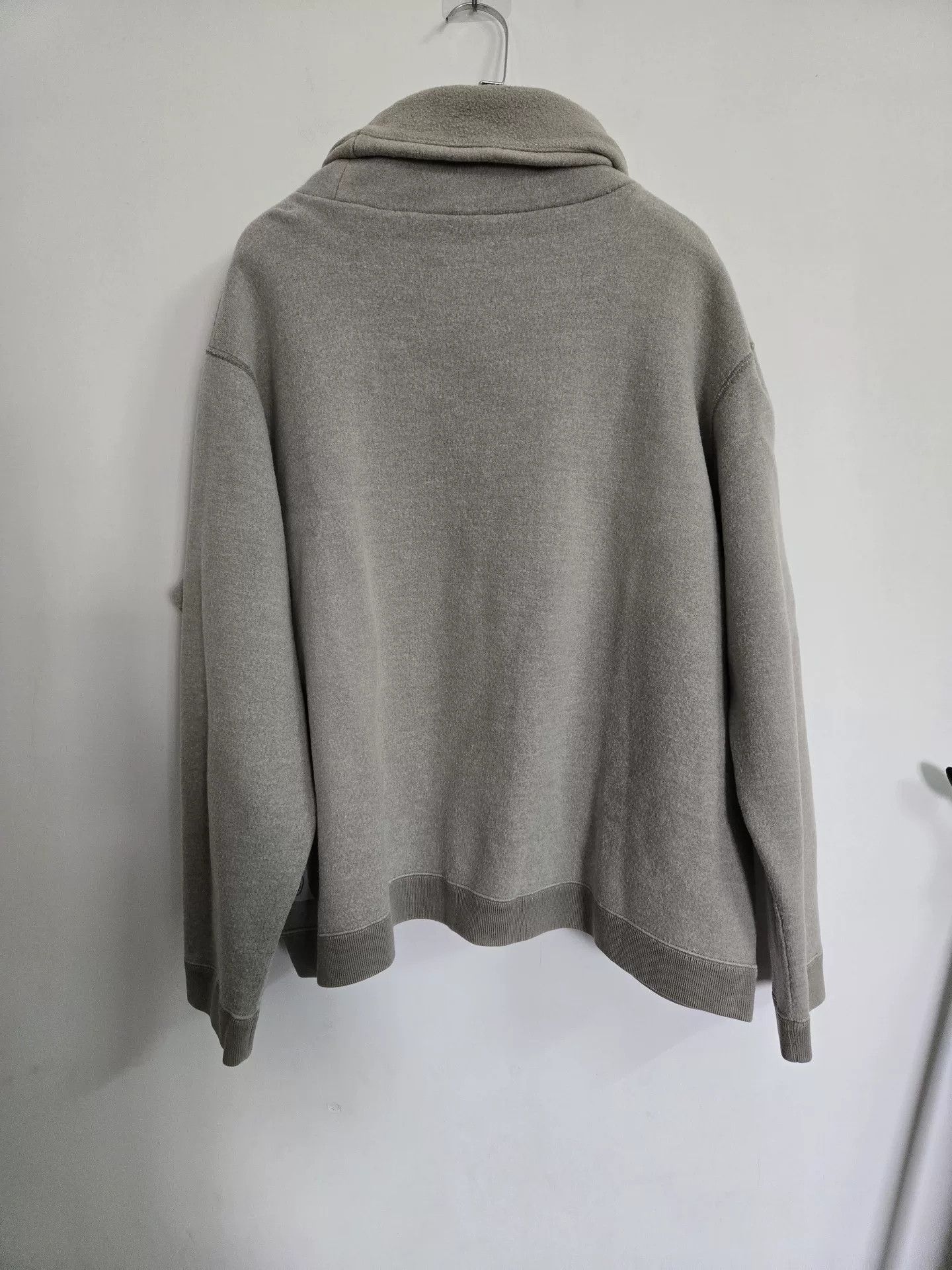Porter Classic Gray Wool Turtleneck Sweatshirt Size US XL / EU 56 / 4 - 2 Thumbnail