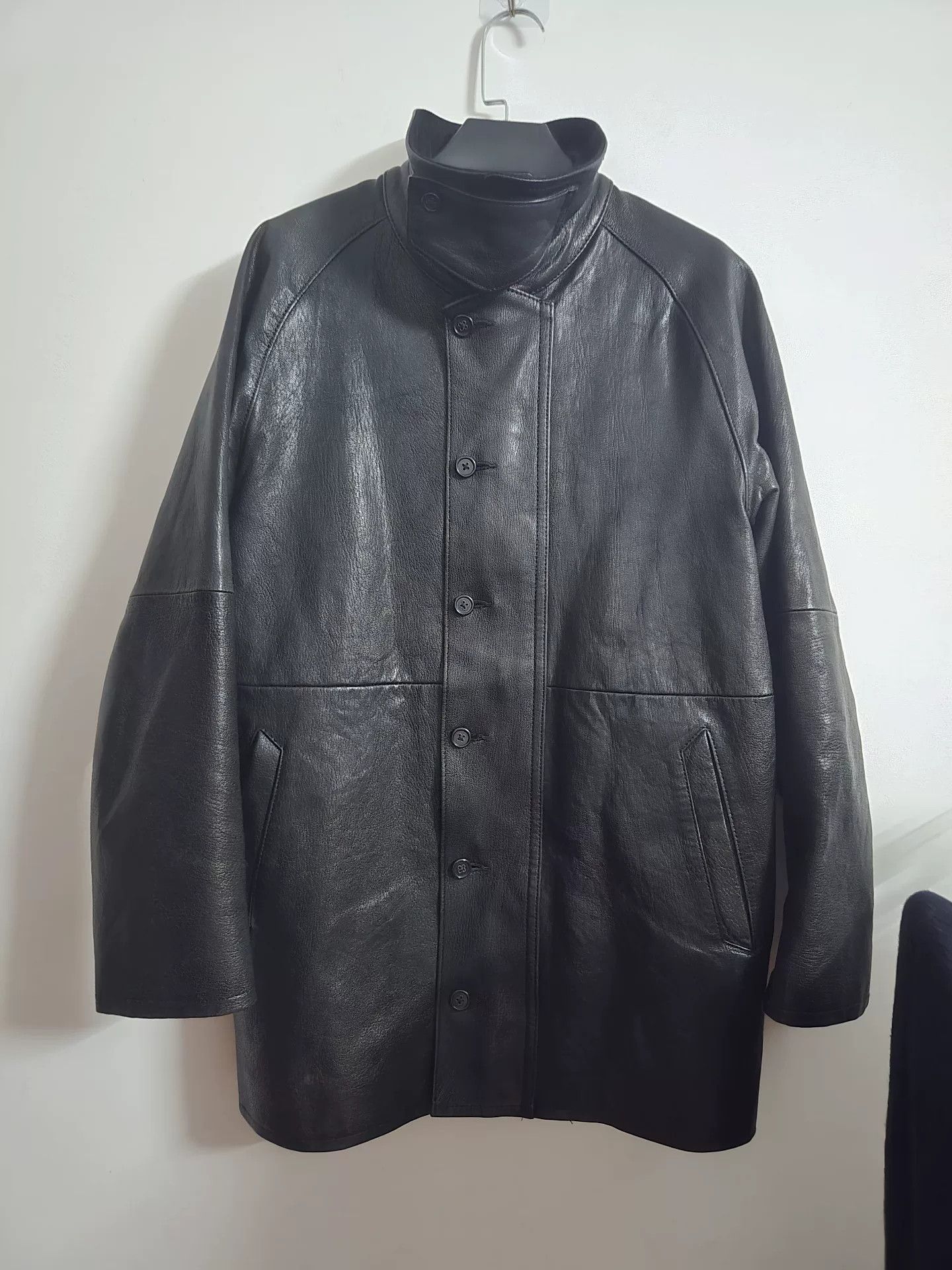 Porter Classic Classic Silver Leather Trench Coat Size US S / EU 44-46 / 1 - 2 Thumbnail