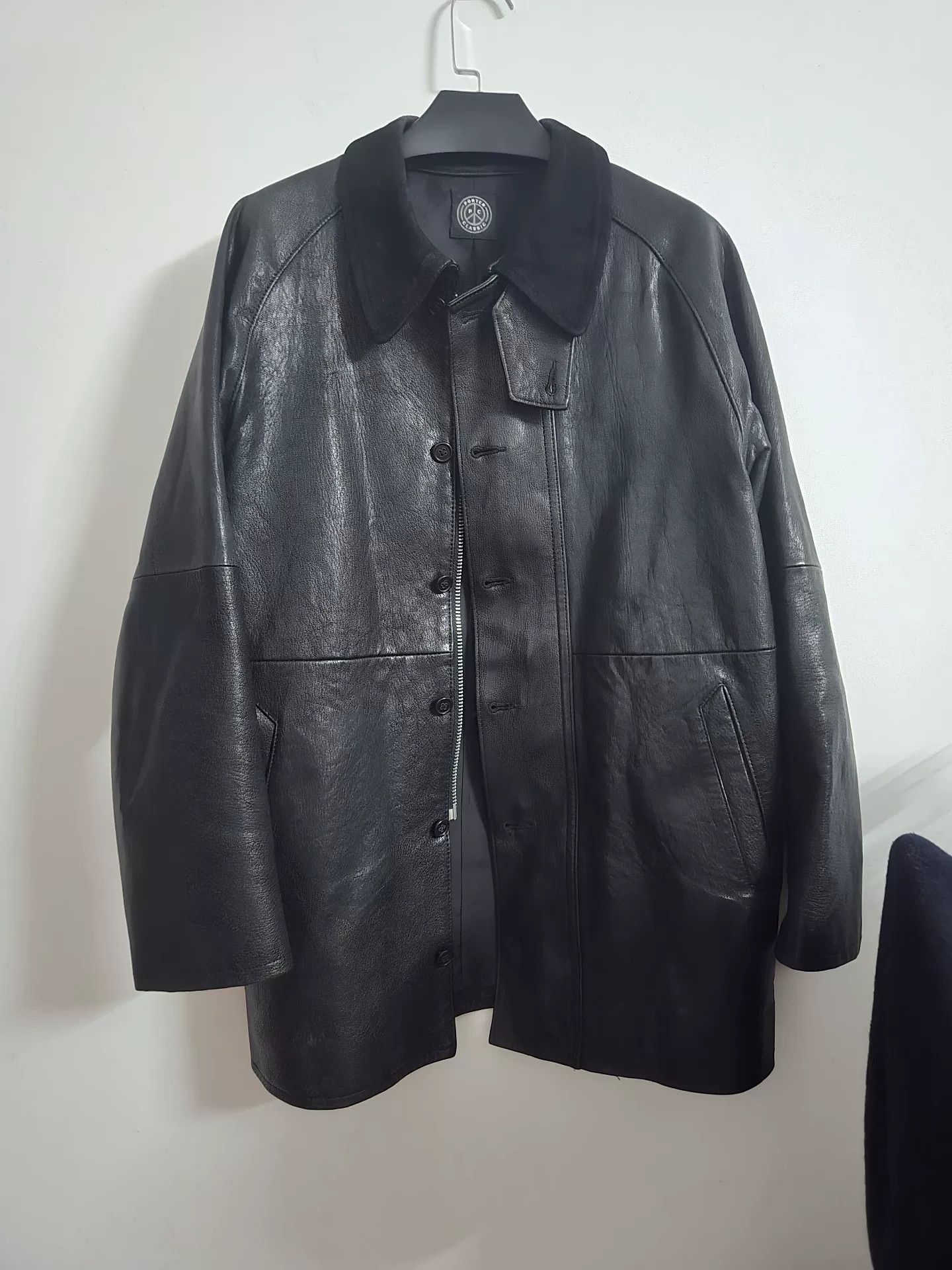 Porter Classic Classic Silver Leather Trench Coat Size US S / EU 44-46 / 1 - 3 Thumbnail