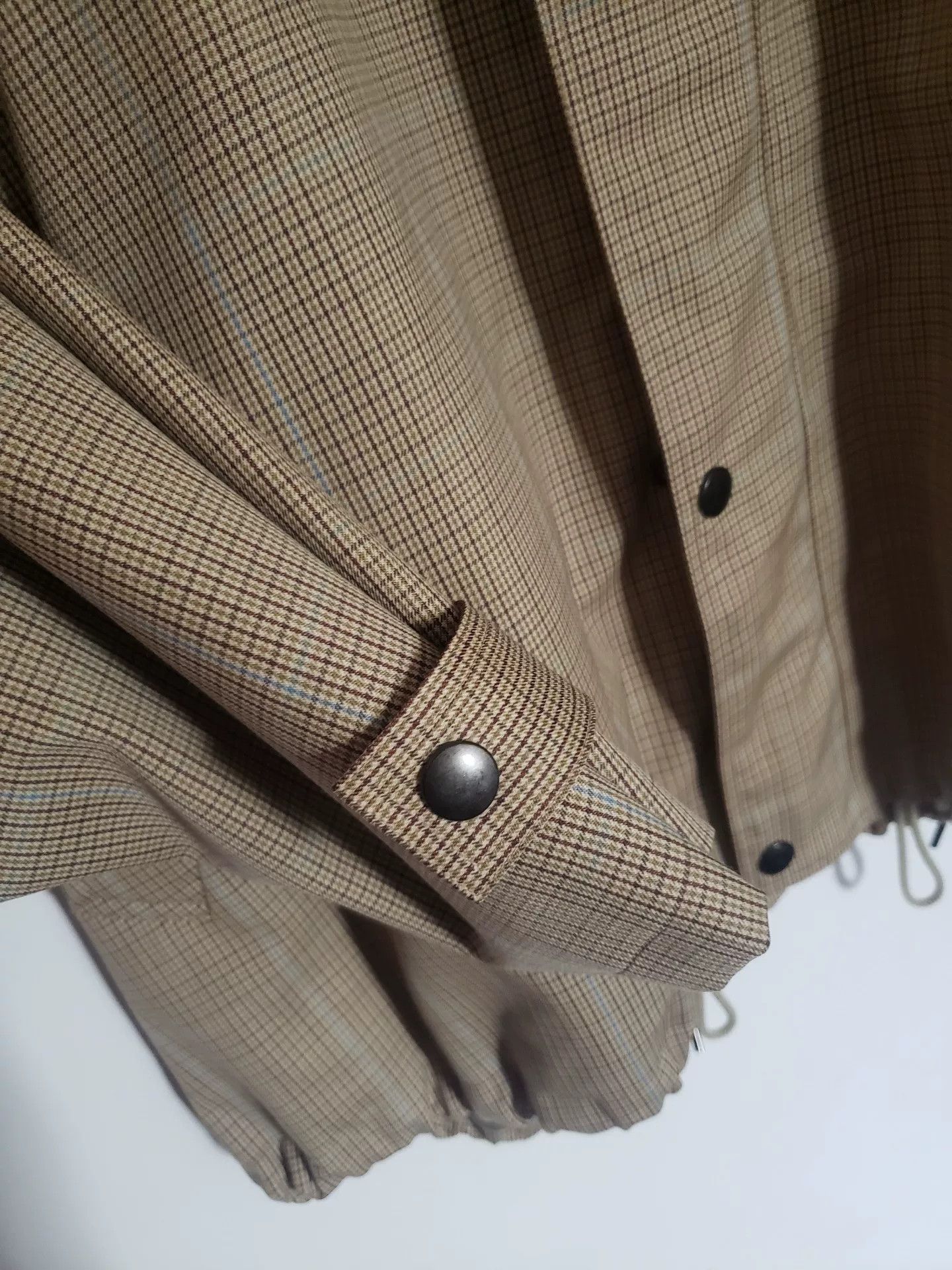 Auralee Auralee Plaid Trench Coat Jacket Size US XL / EU 56 / 4 - 3 Thumbnail