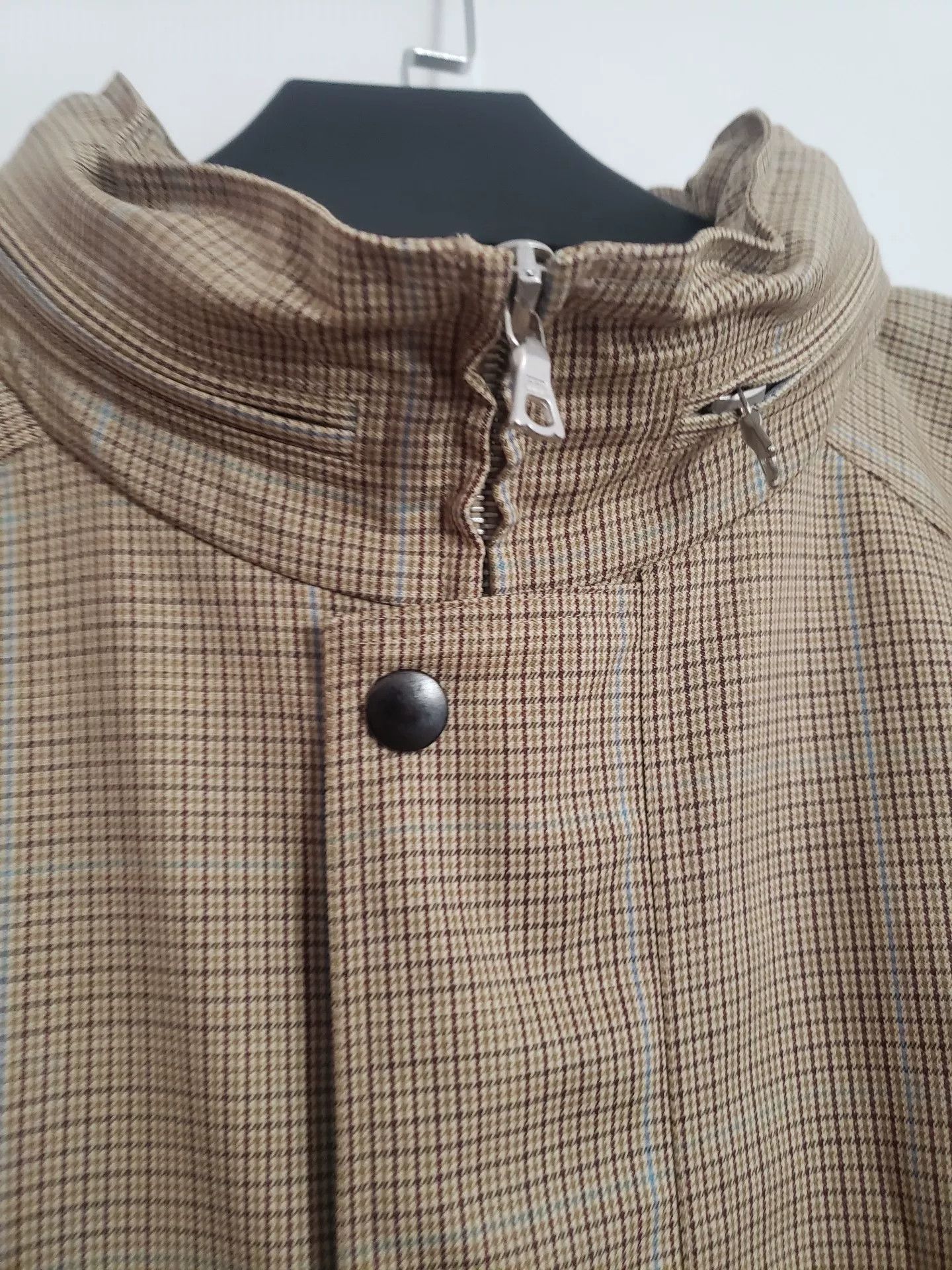 Auralee Auralee Plaid Trench Coat Jacket Size US XL / EU 56 / 4 - 4 Thumbnail