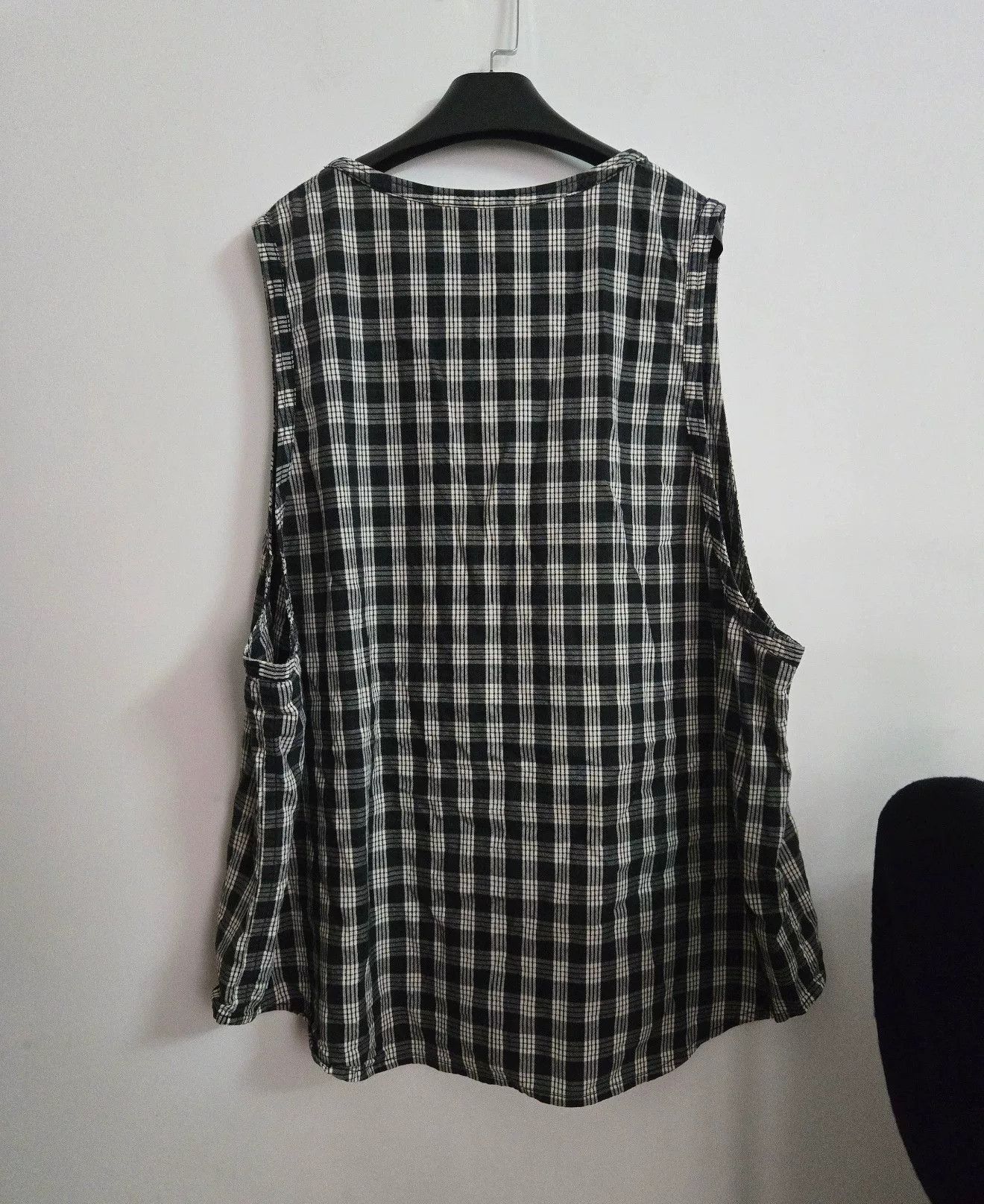 Porter Classic Classic Black and White Check Vest Size US M / EU 48-50 / 2 - 2 Thumbnail