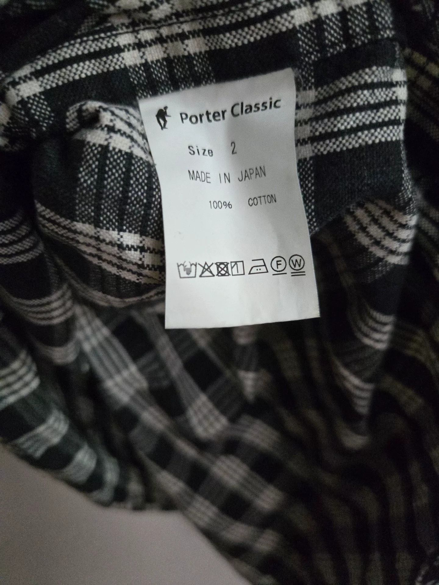 Porter Classic Classic Black and White Check Vest Size US M / EU 48-50 / 2 - 4 Thumbnail