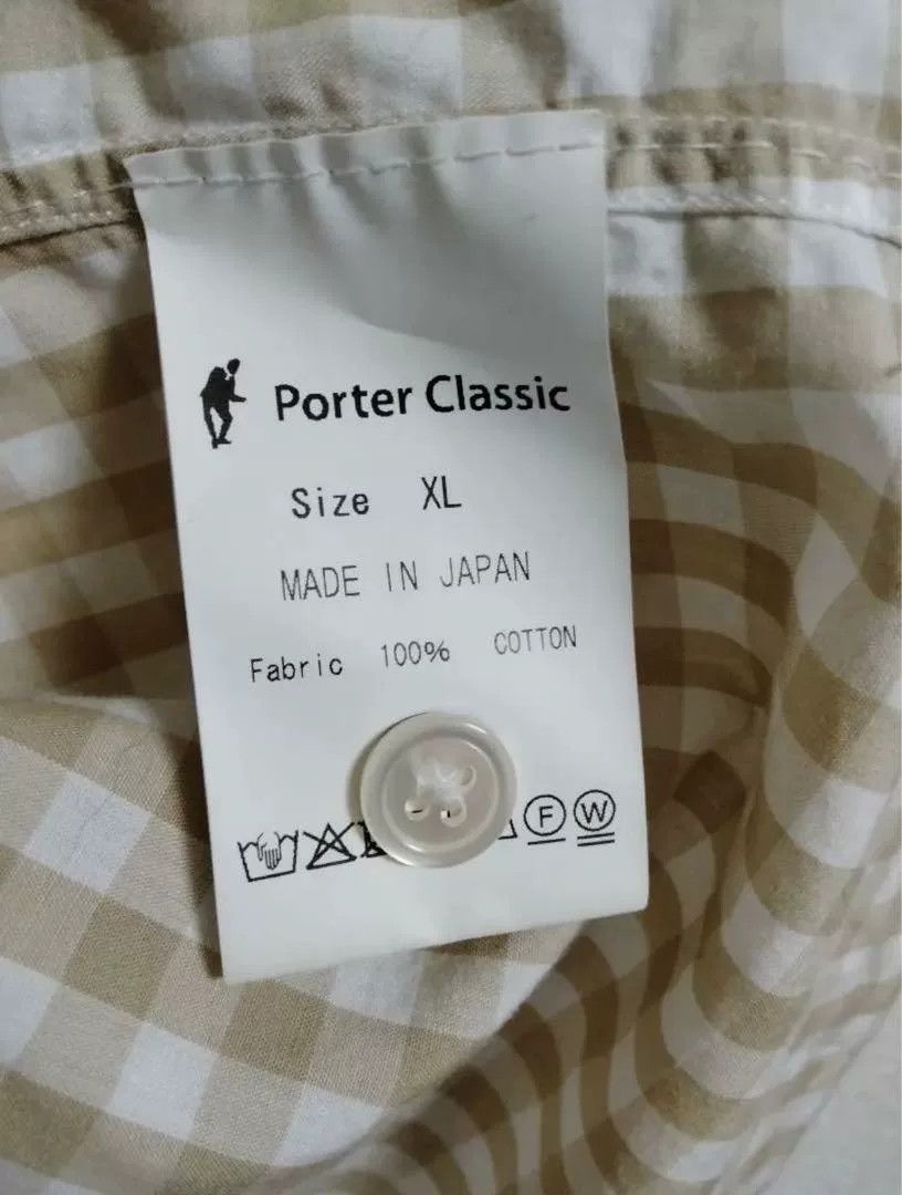 Porter Classic Porter Classic Yellow Check Shirt Size US XL / EU 56 / 4 - 4 Thumbnail