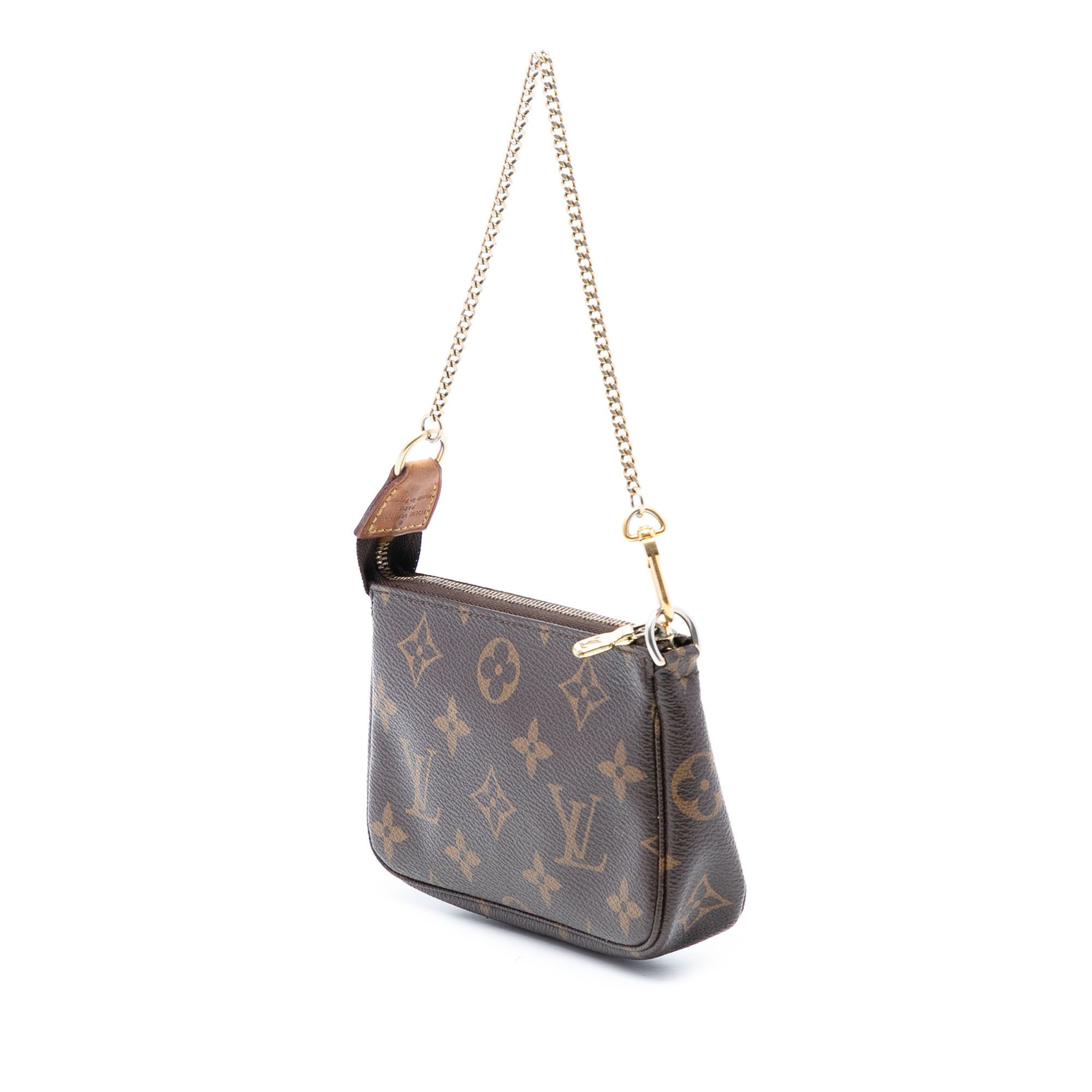 Louis Vuitton Louis Vuitton Monogram Mini Pochette Accessoires Size ONE SIZE - 2 Thumbnail