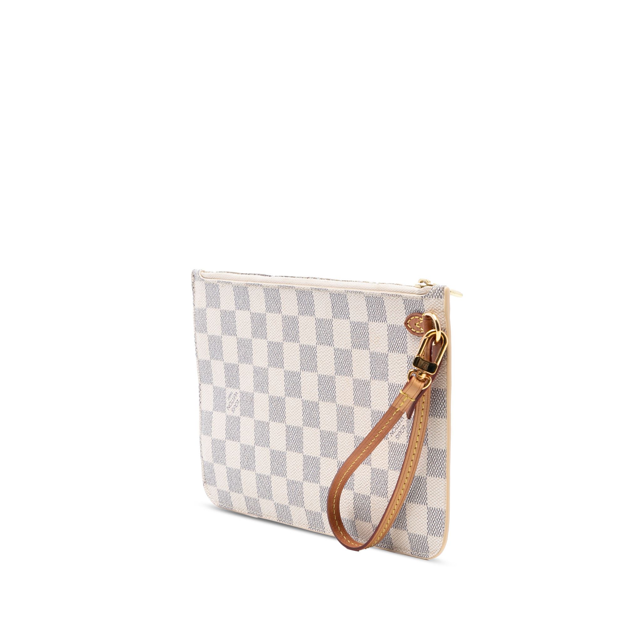 Louis Vuitton Louis Vuitton Damier Azur Neverfull MM Pouch Size ONE SIZE - 2 Thumbnail