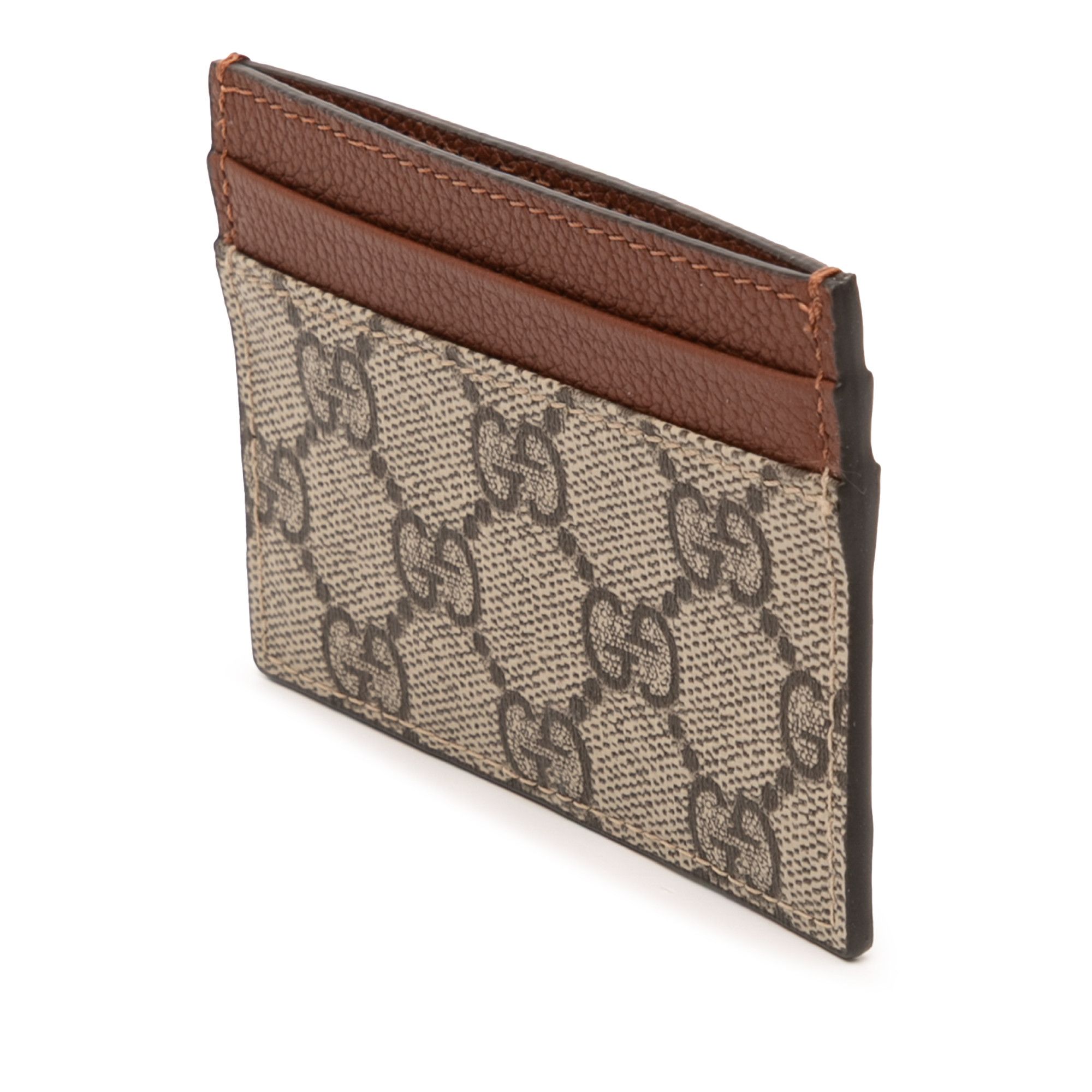 Gucci Gucci GG Supreme Card Holder Size ONE SIZE - 2 Thumbnail