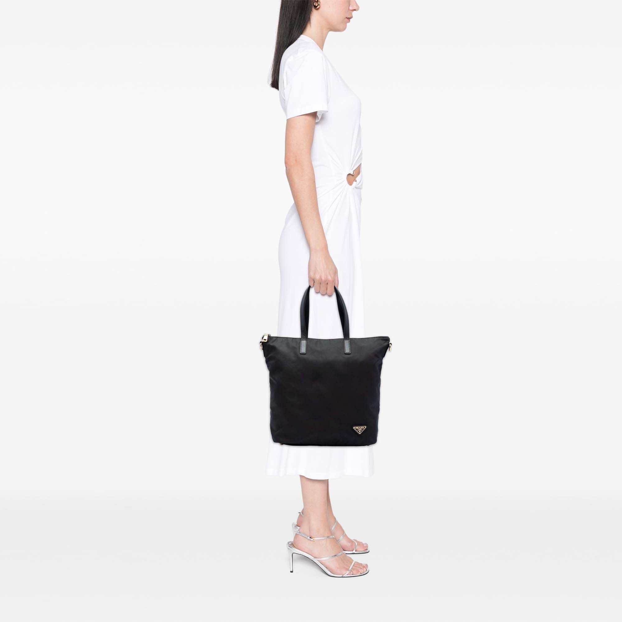 Prada Prada Tessuto Zip Top Convertible Tote Size ONE SIZE - 7 Thumbnail