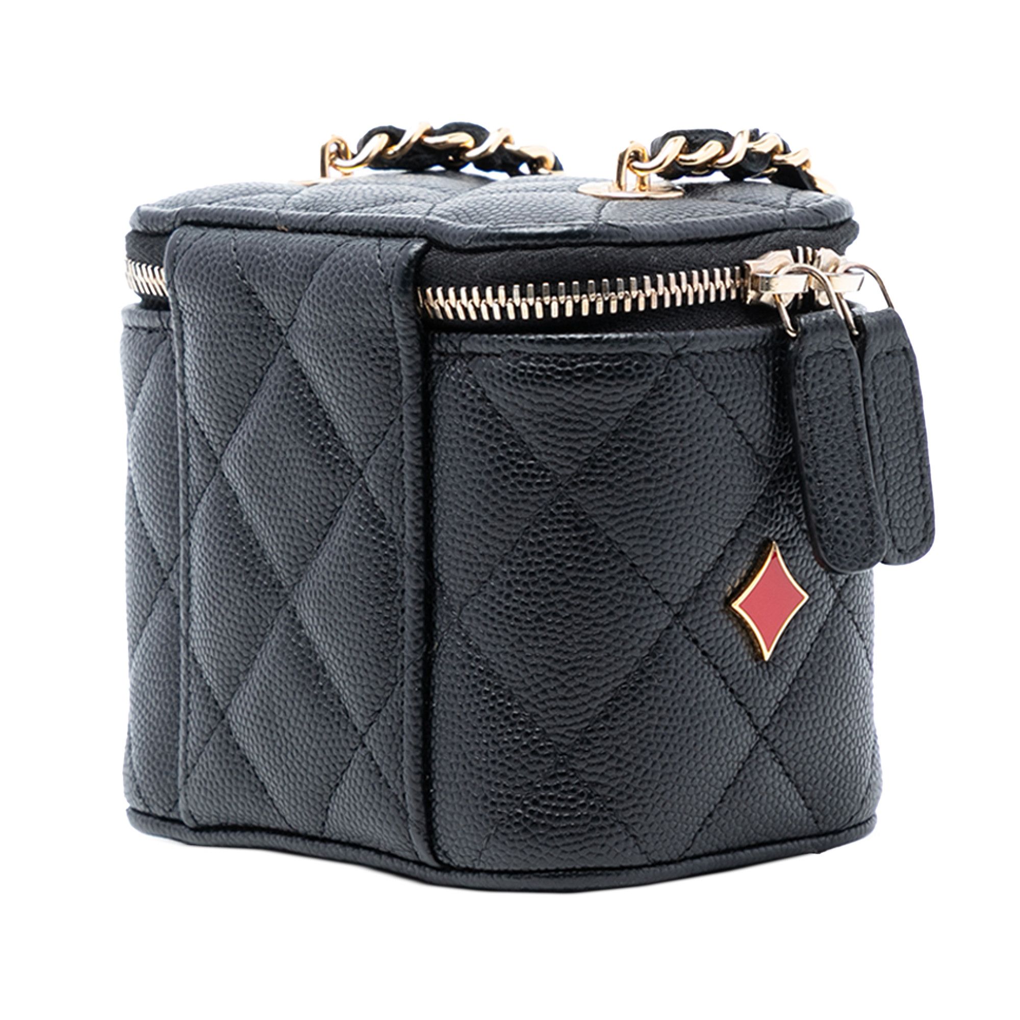 Chanel Chanel Mini Quilted Caviar Coco Casino Vanity Case Size ONE SIZE - 2 Thumbnail