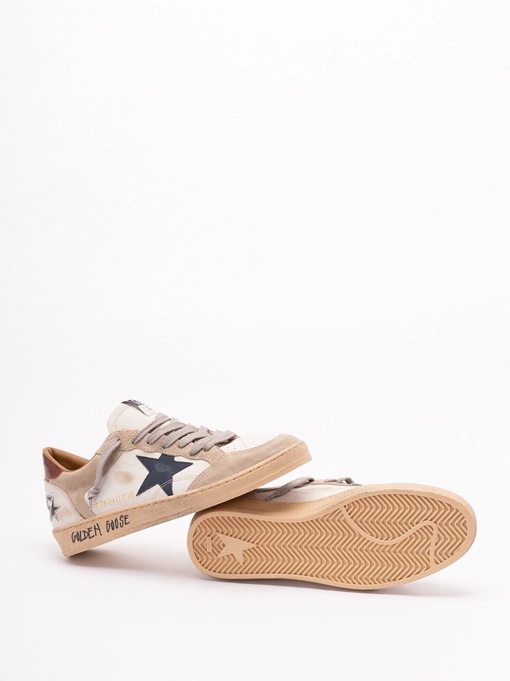 Golden Goose `Ball Star` Sneakers Size US 12 / EU 45 - 4 Thumbnail