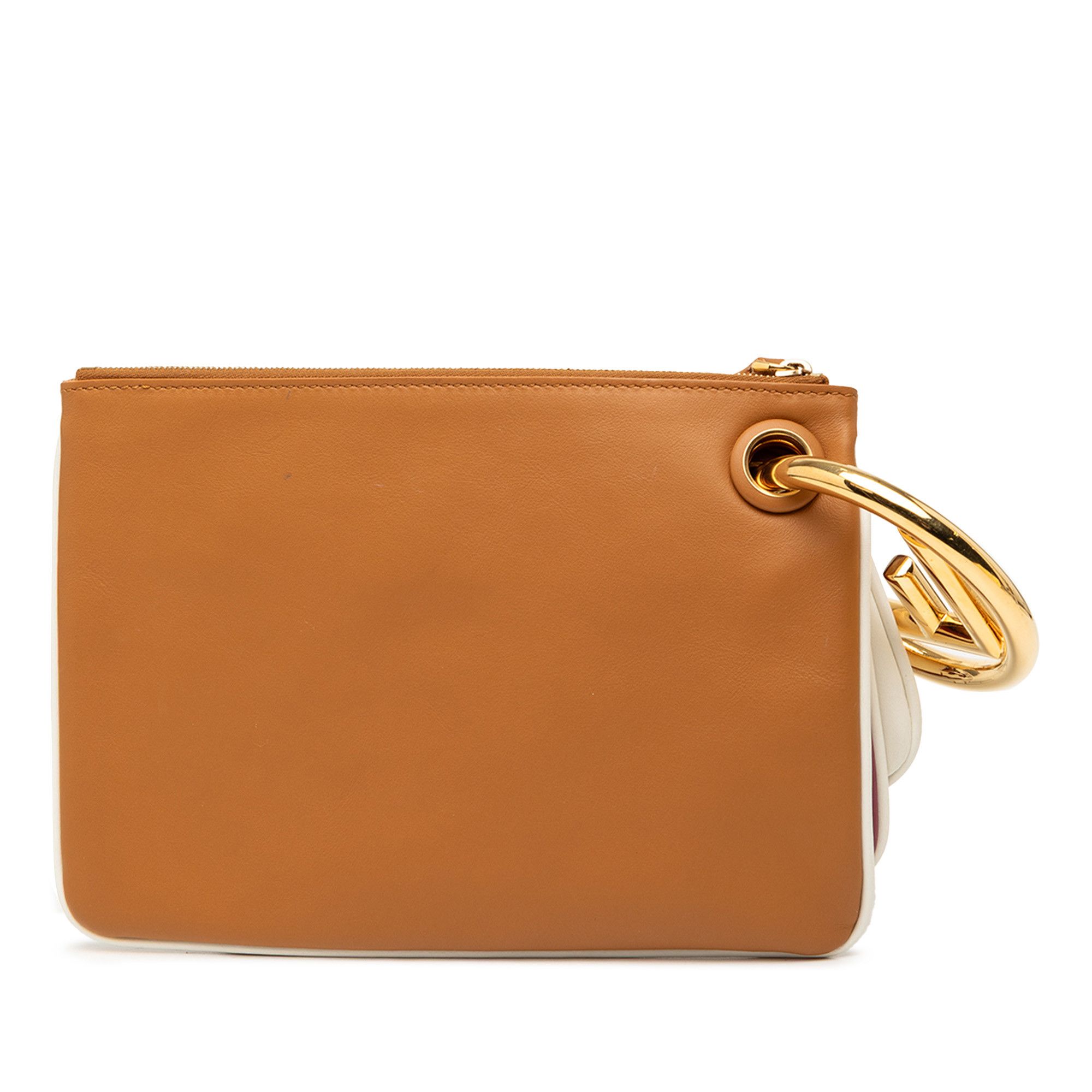 Fendi Fendi Leather Flowerland Triplette Clutch Size ONE SIZE - 2 Thumbnail