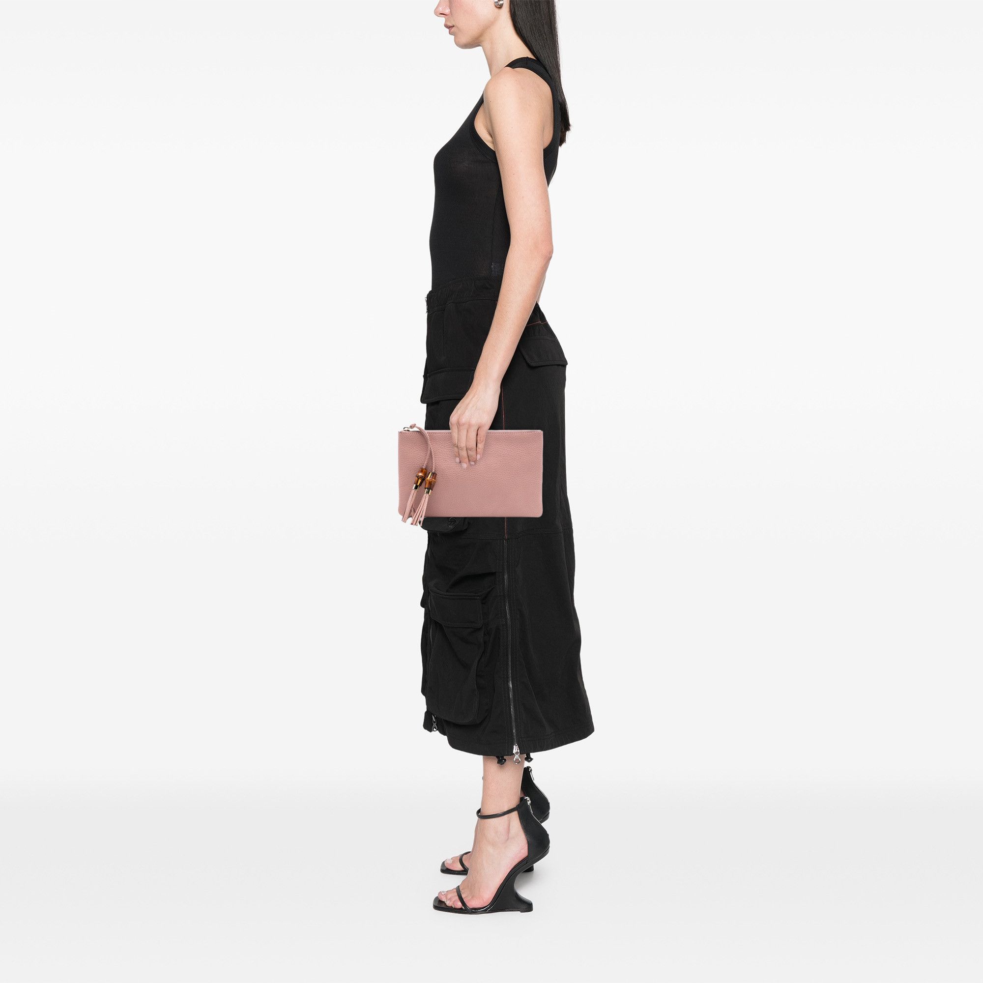 Gucci Gucci Calfskin Bamboo Clutch Size ONE SIZE - 7 Thumbnail