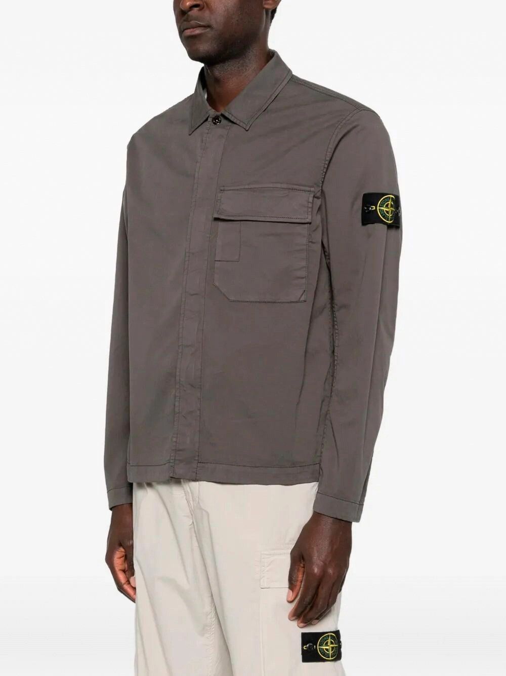 Stone Island Garment Dyed Overshirt Size US XL / EU 56 / 4 - 4 Thumbnail