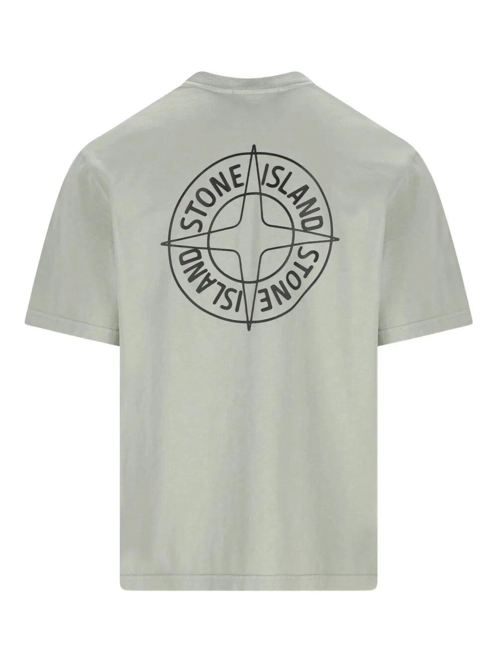 Stone Island 60/2 Cotton Jersey Garment Dyed T-Shirt Size US L / EU 52-54 / 3 - 2 Thumbnail
