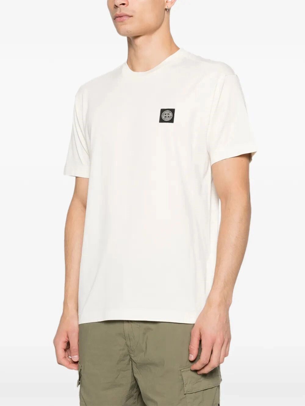 Stone Island Cotton Jersey Garment Dyed T-Shirt Size US S / EU 44-46 / 1 - 5 Thumbnail