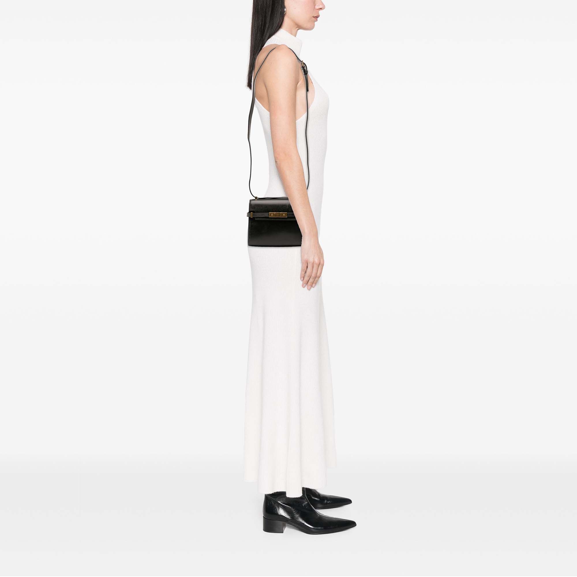 Yves Saint Laurent Yves Saint Laurent Mini Box Calfskin Manhattan Shoulder Bag Size ONE SIZE - 11 Thumbnail