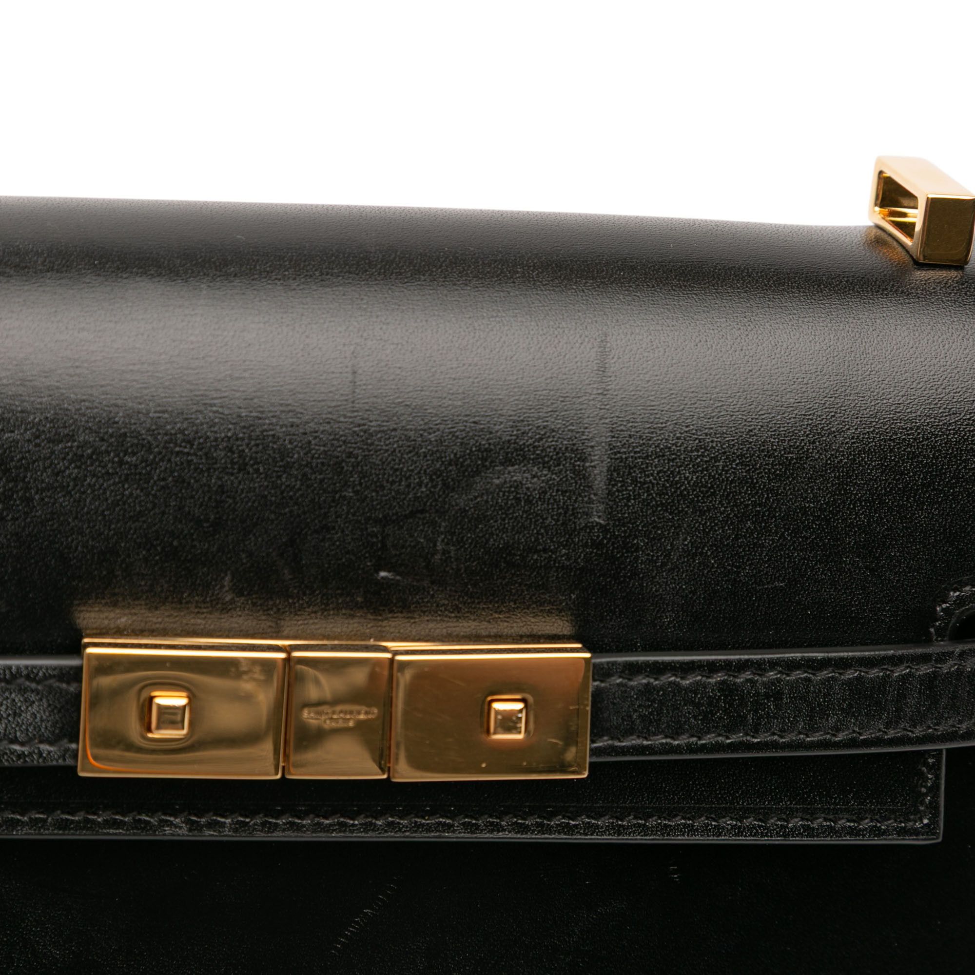 Yves Saint Laurent Yves Saint Laurent Mini Box Calfskin Manhattan Shoulder Bag Size ONE SIZE - 8 Thumbnail