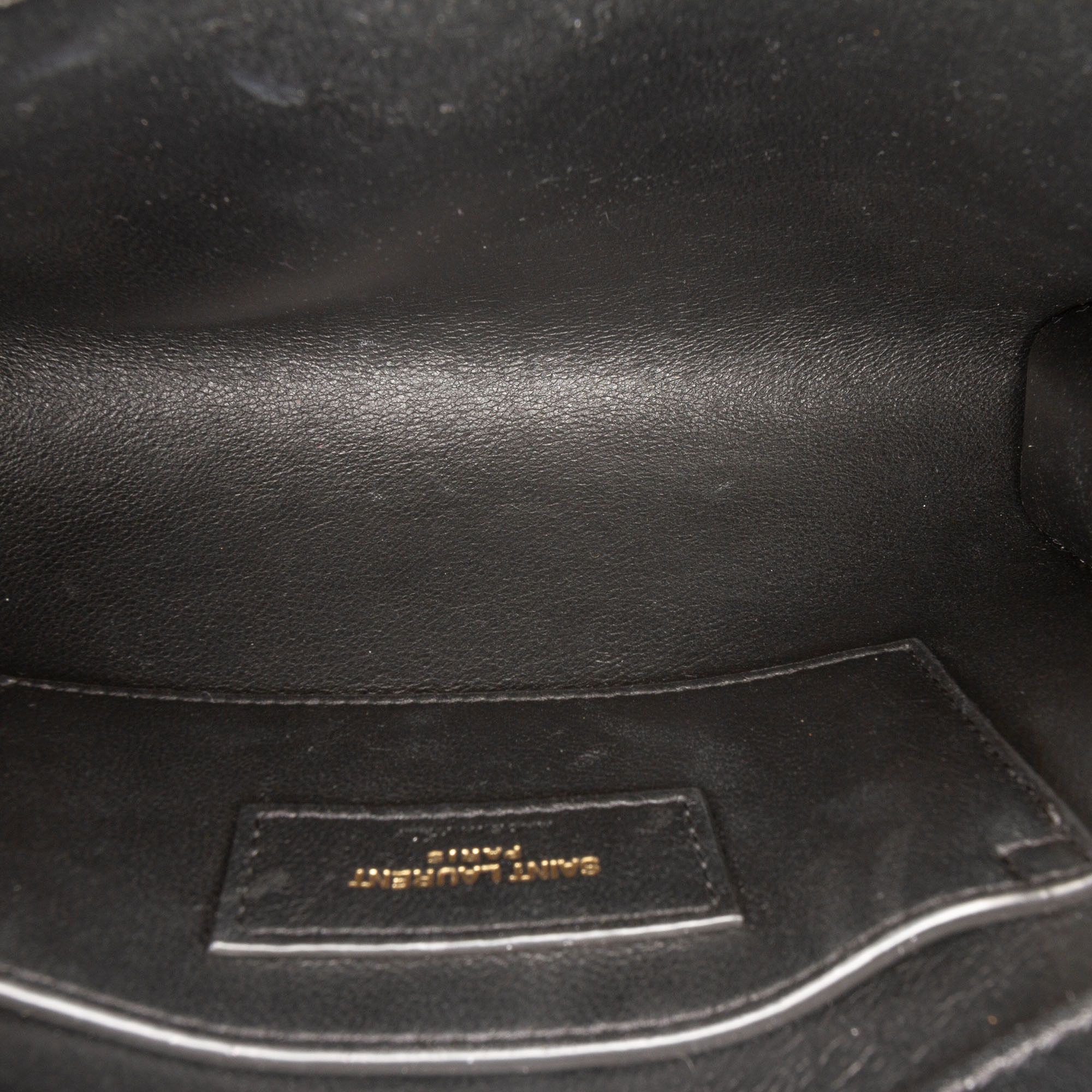 Yves Saint Laurent Yves Saint Laurent Mini Box Calfskin Manhattan Shoulder Bag Size ONE SIZE - 4 Thumbnail