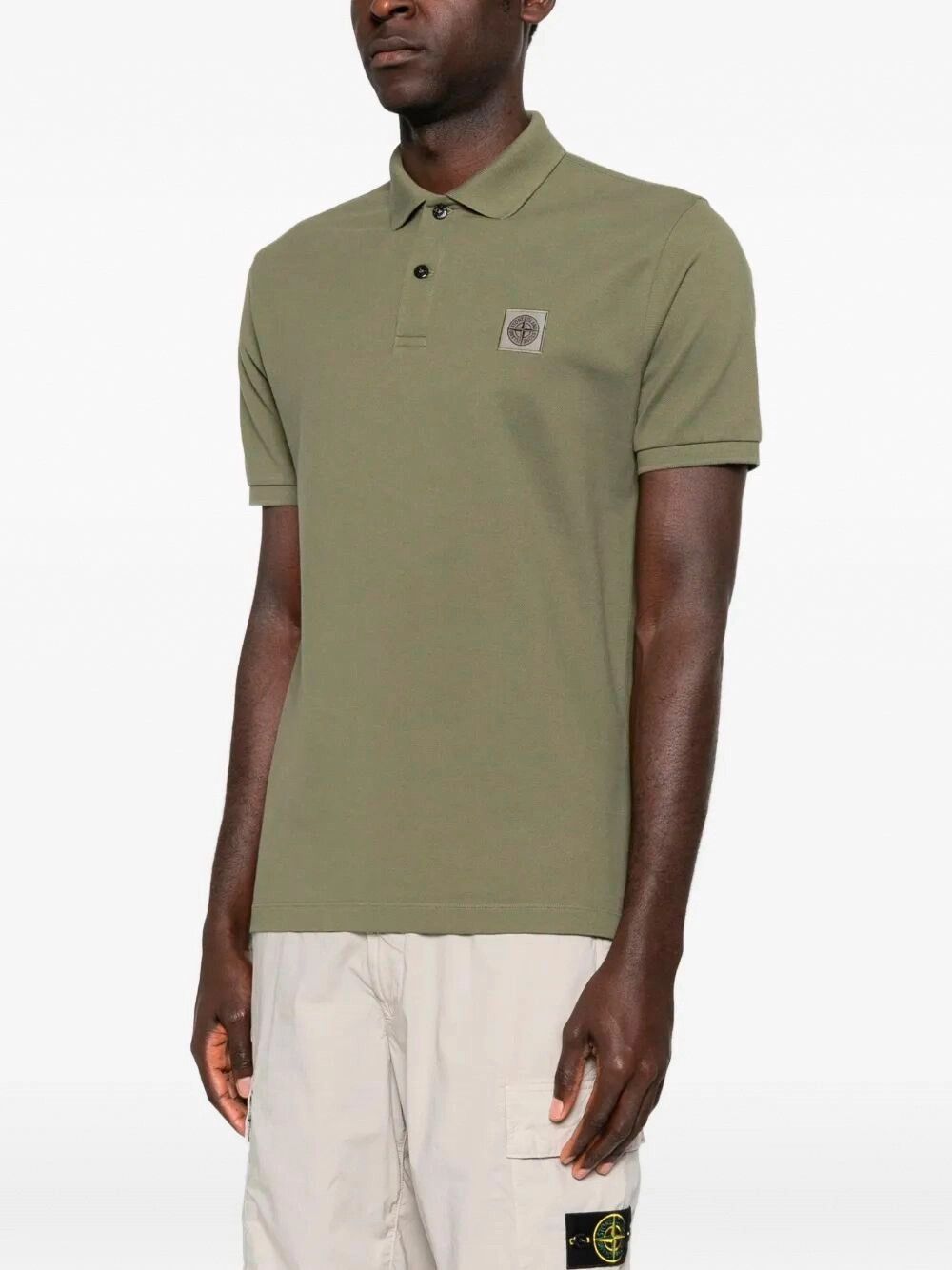 Stone Island 50/2 Organic Cotton Piquet Polo Size US S / EU 44-46 / 1 - 4 Thumbnail