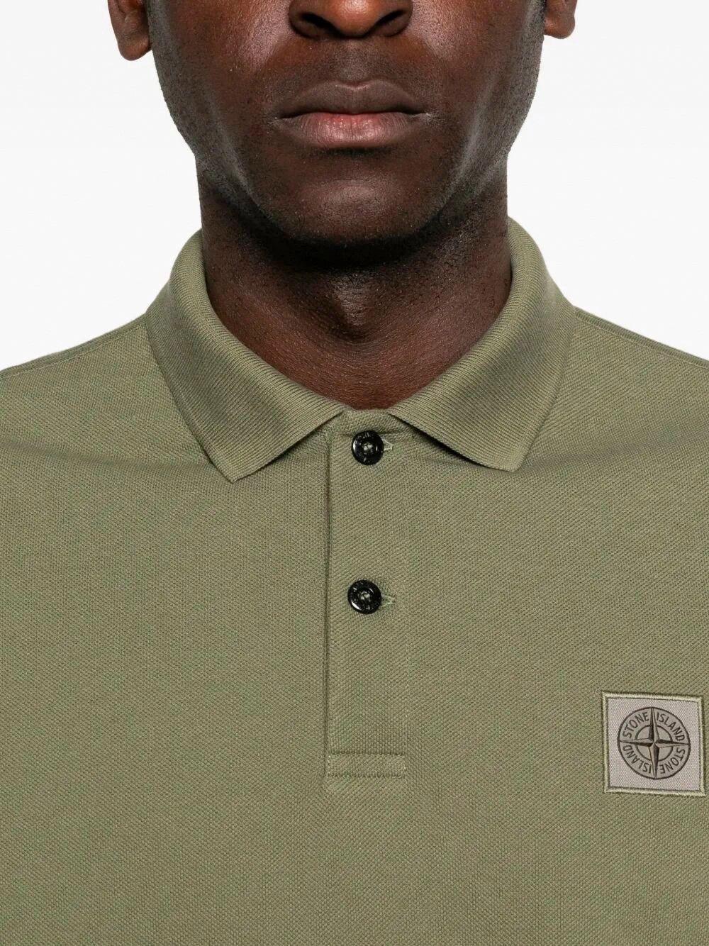 Stone Island 50/2 Organic Cotton Piquet Polo Size US XL / EU 56 / 4 - 5 Thumbnail