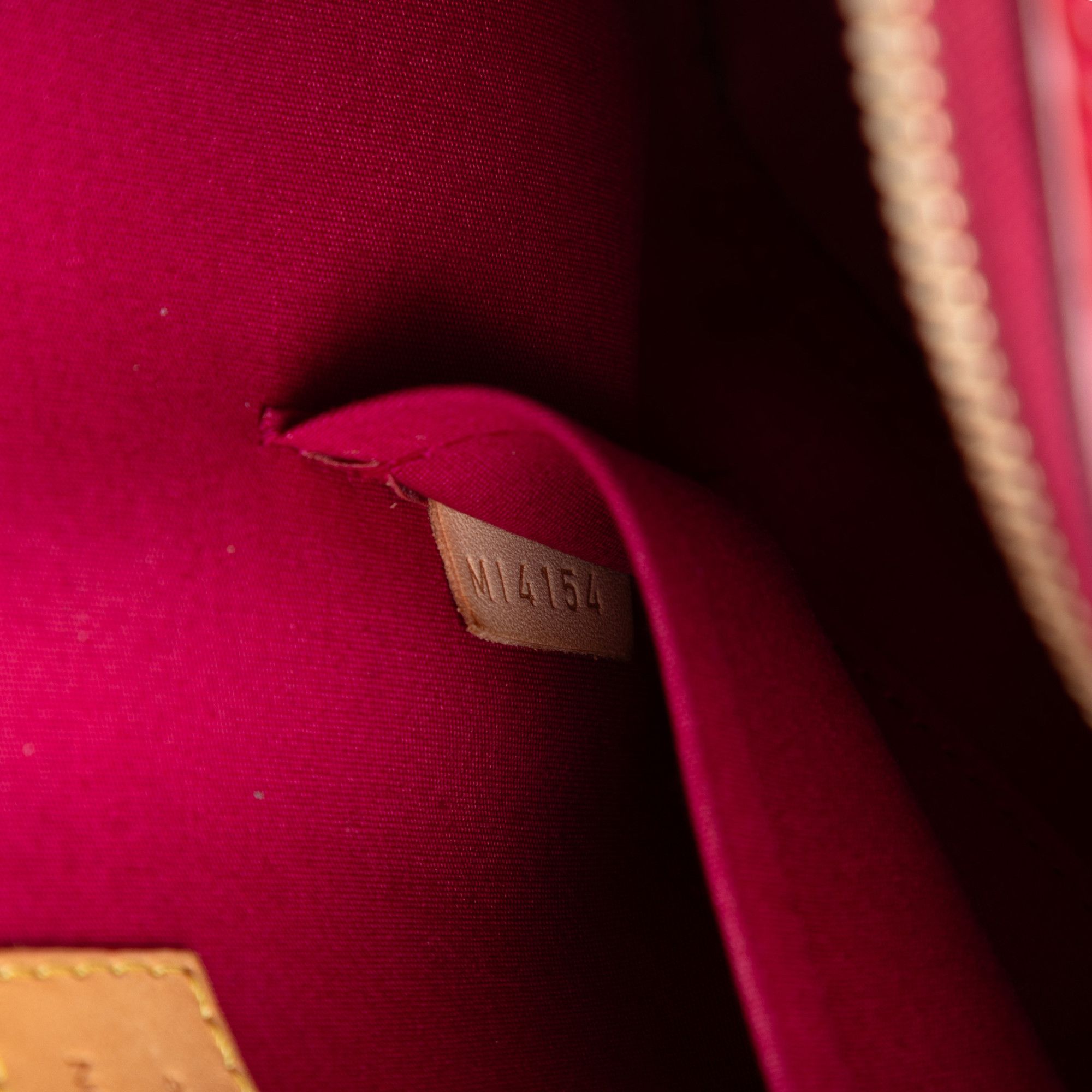 Louis Vuitton Monogram Vernis Alma BB