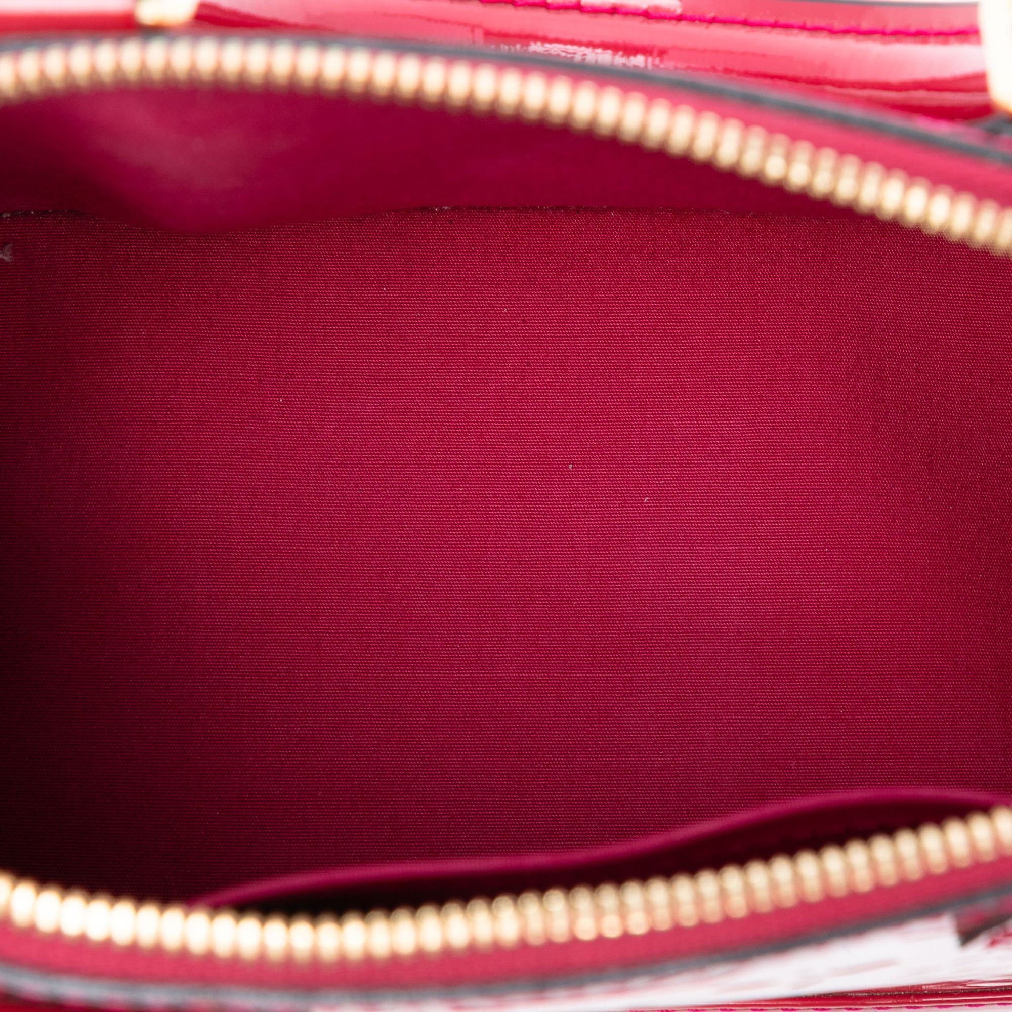 Louis Vuitton Monogram Vernis Alma BB