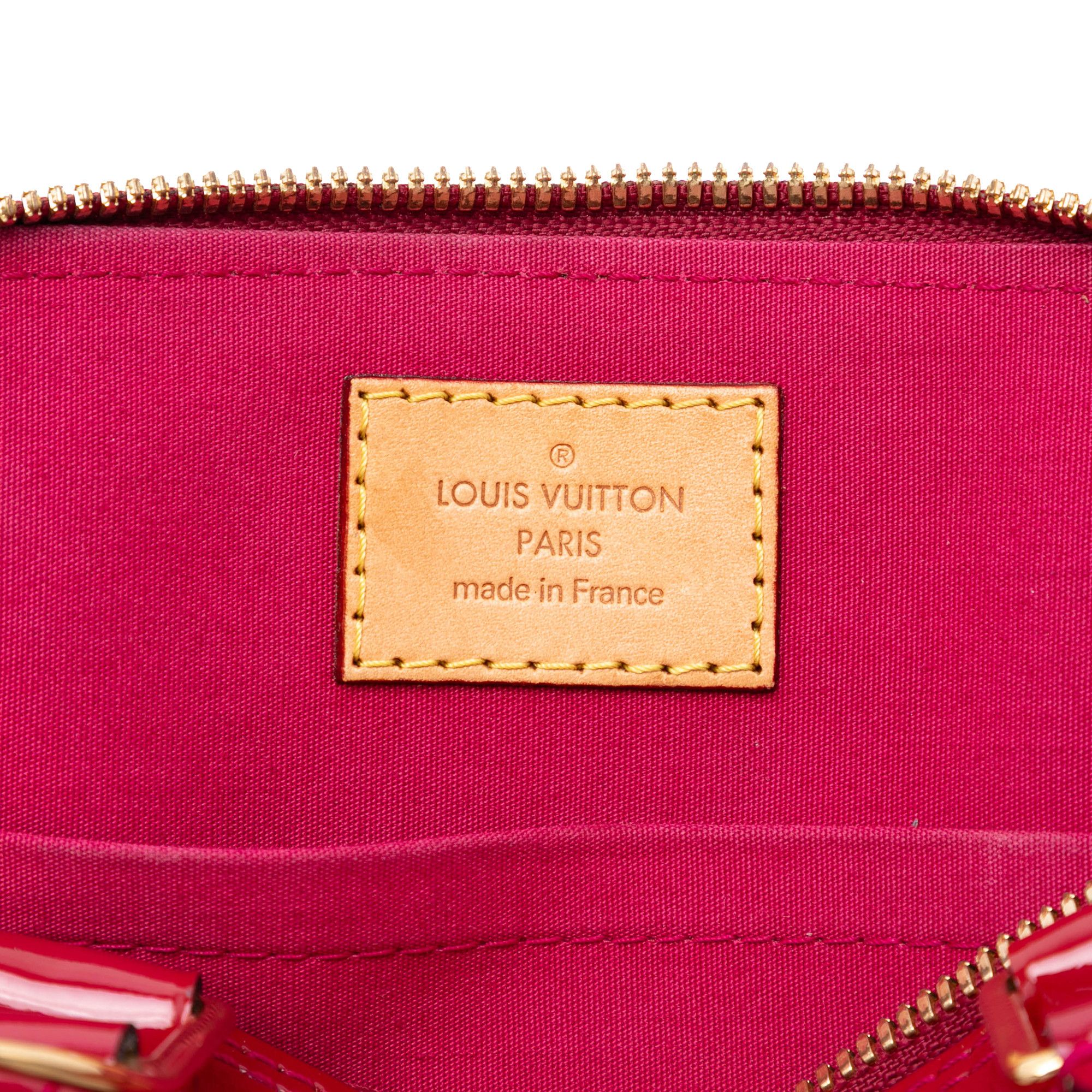 Louis Vuitton Monogram Vernis Alma BB
