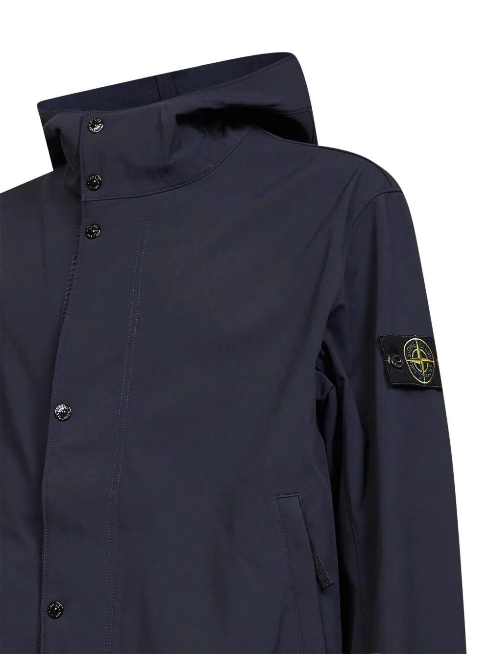 Stone Island `Light Soft Shell-R E.Dye Technology` Short Parka Size US M / EU 48-50 / 2 - 3 Thumbnail