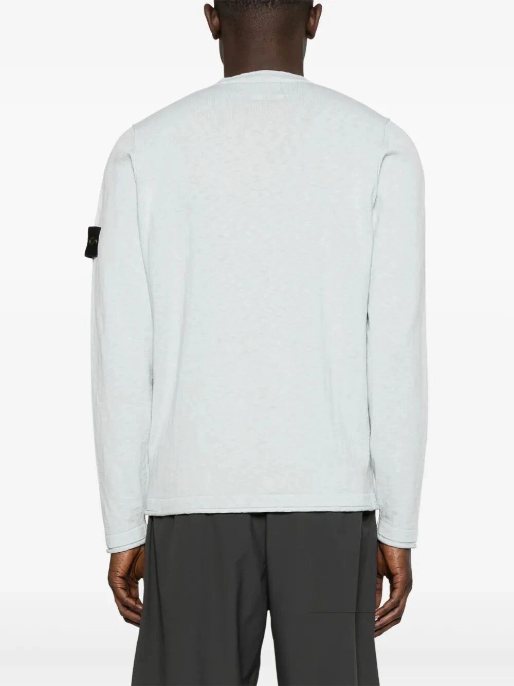 Stone Island Stocking Stitch Organic Cotton Nylon Crewneck Size US S / EU 44-46 / 1 - 3 Thumbnail