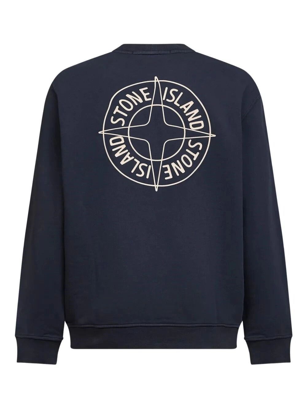 Stone Island `Outline Compass` Print Sweatshirt Size US M / EU 48-50 / 2 - 2 Thumbnail