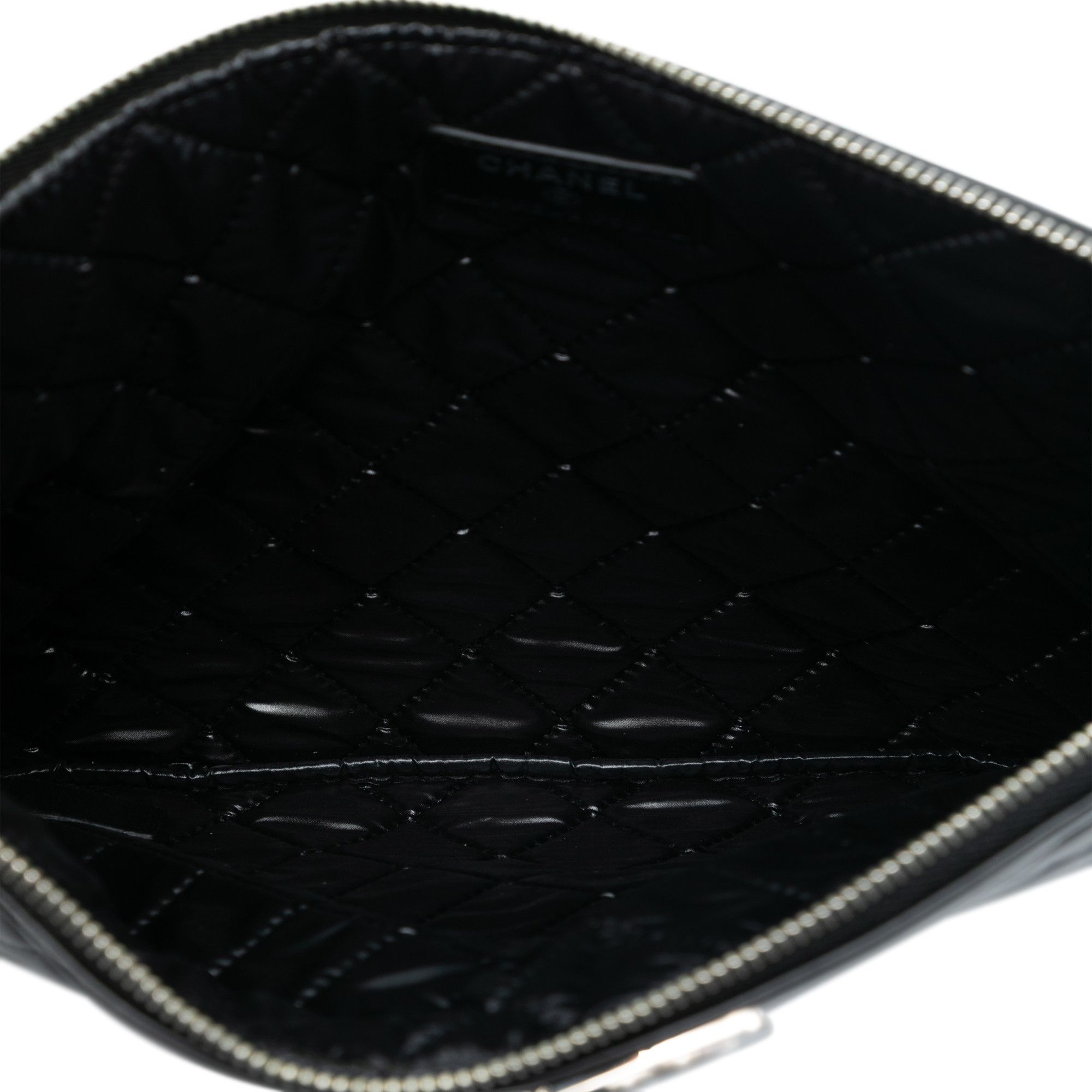 Chanel Chanel Medium Quilted Lambskin Boy O Case Clutch Size ONE SIZE - 4 Thumbnail