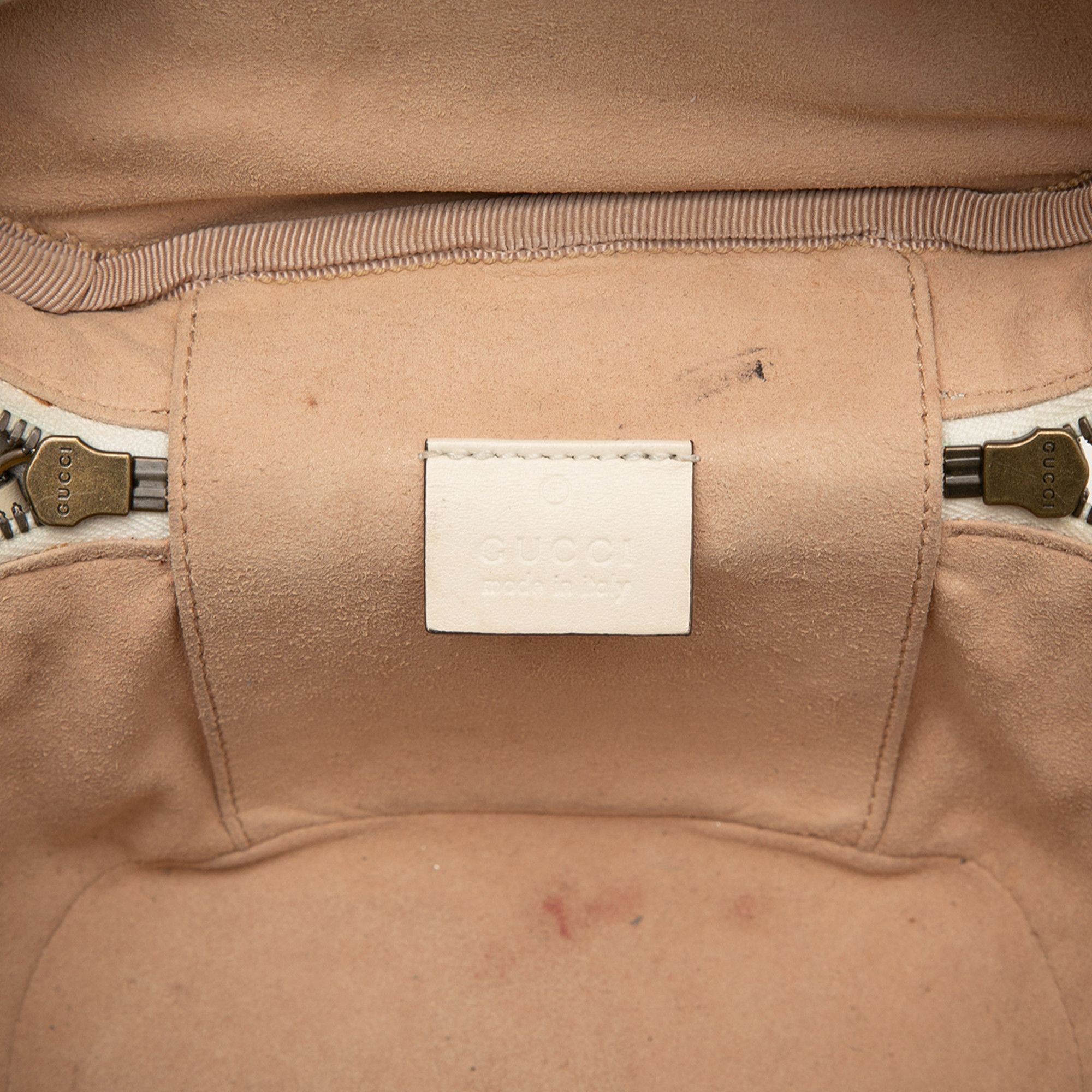 Gucci Mini GG Marmont Matelasse Leather Round Backpack