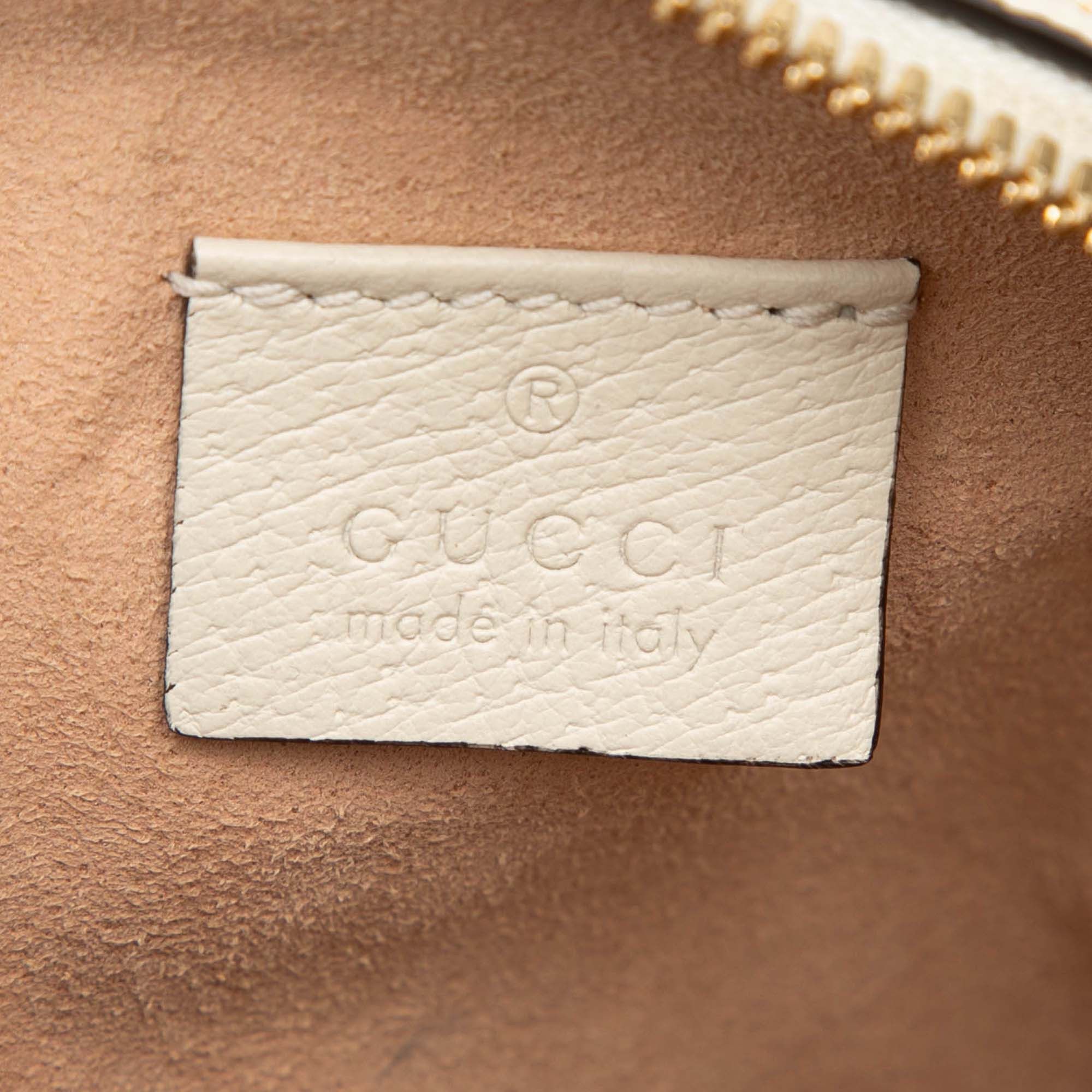 Gucci Gucci Mini Leather Ophidia Round Crossbody Size ONE SIZE - 5 Thumbnail