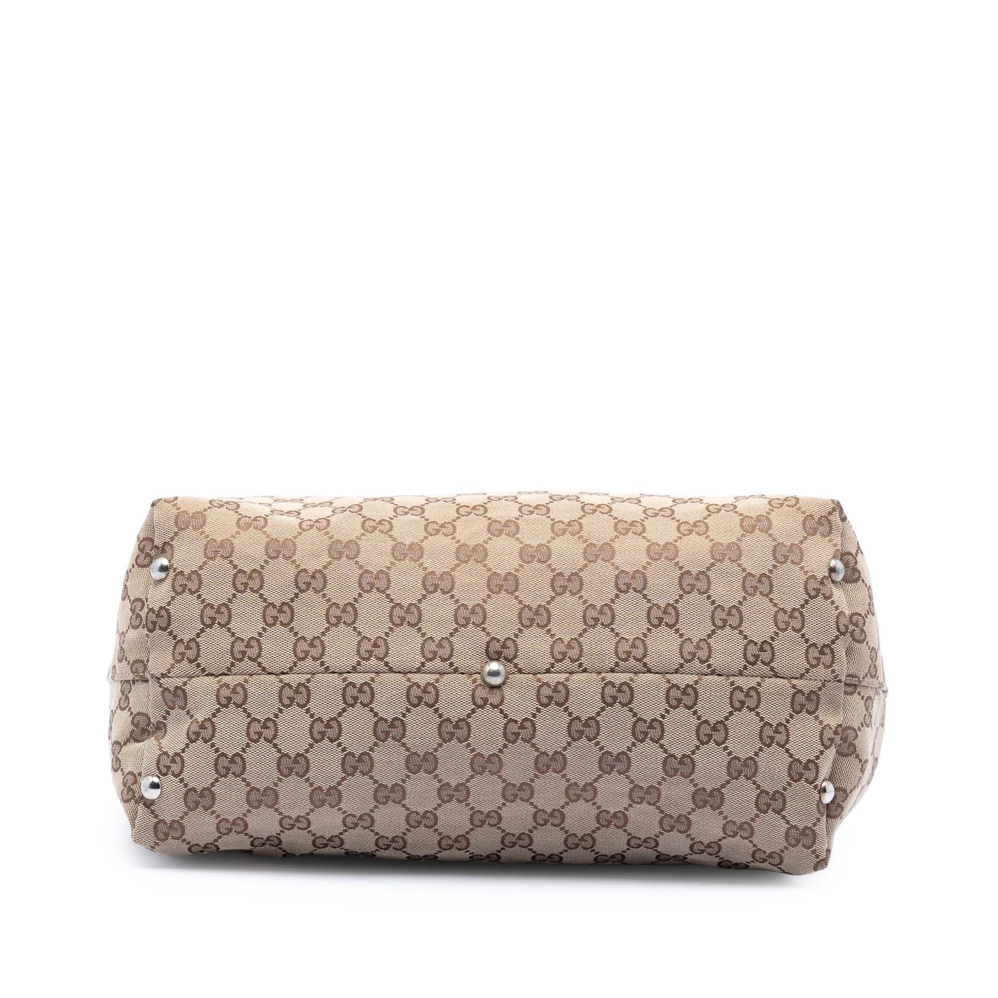 Gucci Gucci Medium GG Canvas Icon Bit Tote Size ONE SIZE - 3 Thumbnail