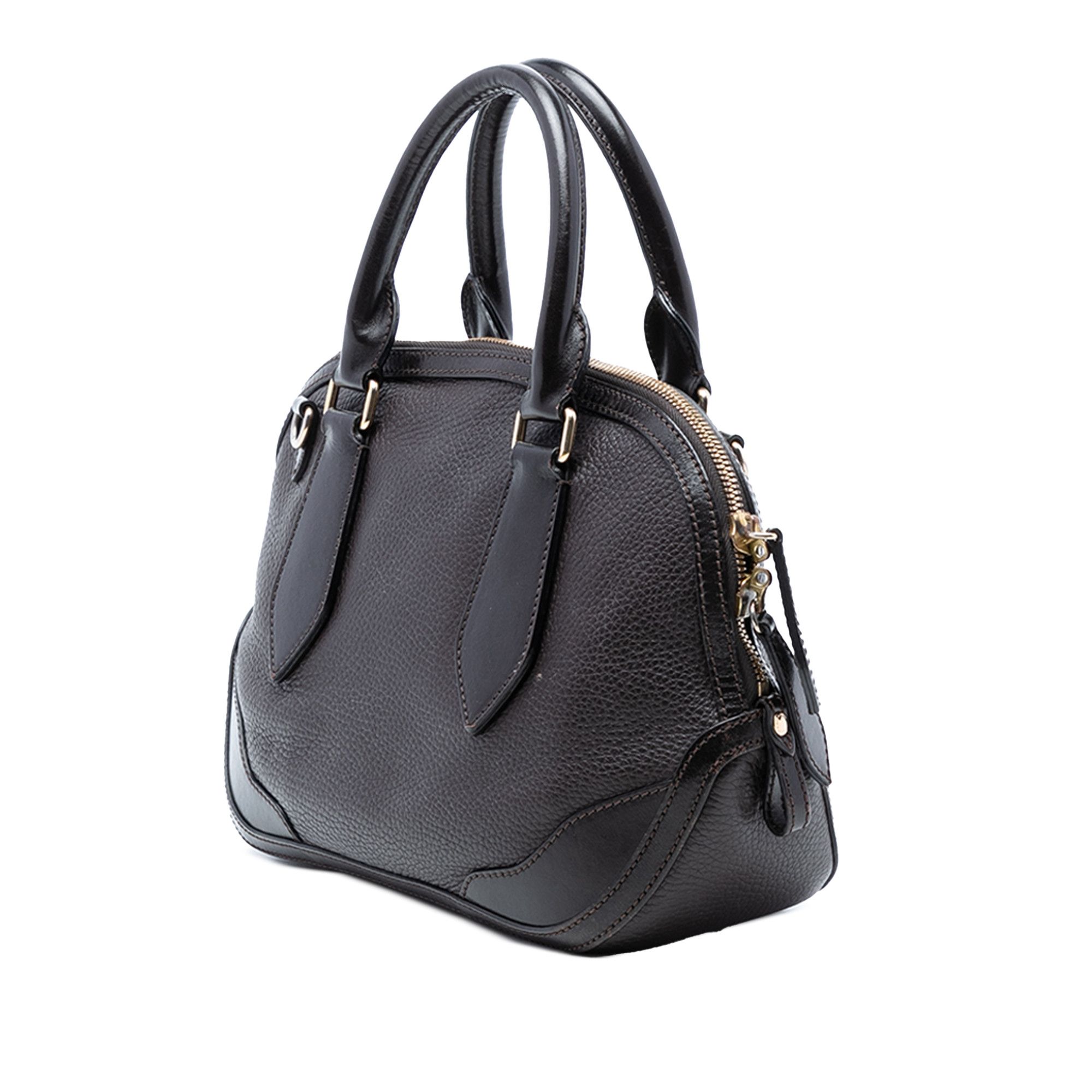 Burberry Burberry Small Grained Calfskin Orchard Bowling Bag Size ONE SIZE - 2 Thumbnail