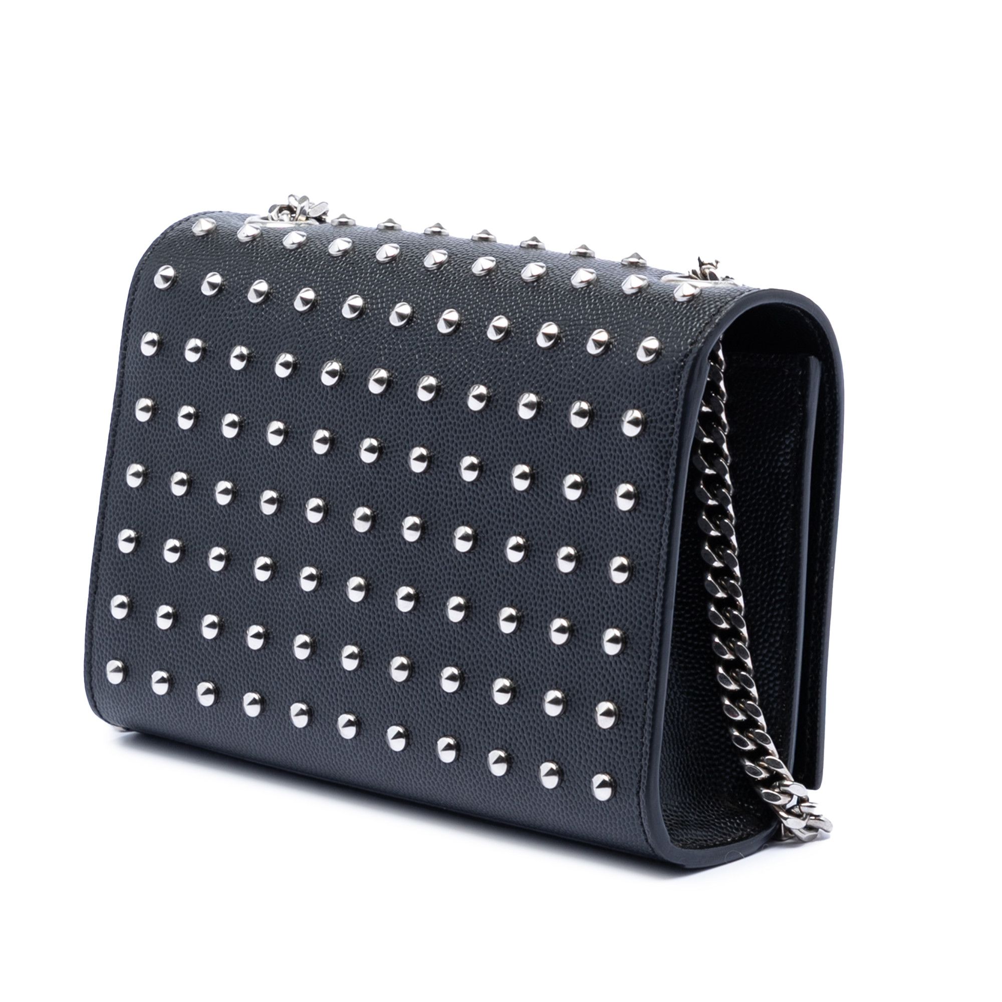 Yves Saint Laurent Yves Saint Laurent Mini Grain De Poudre Studded Kate Shoulder Bag Size ONE SIZE - 2 Thumbnail