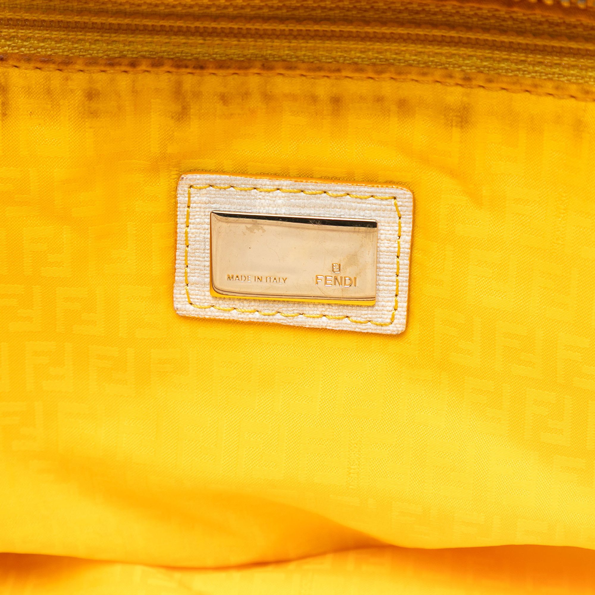 Fendi Fendi Medium Zucca Spalmati Roll Tote Size ONE SIZE - 6 Thumbnail