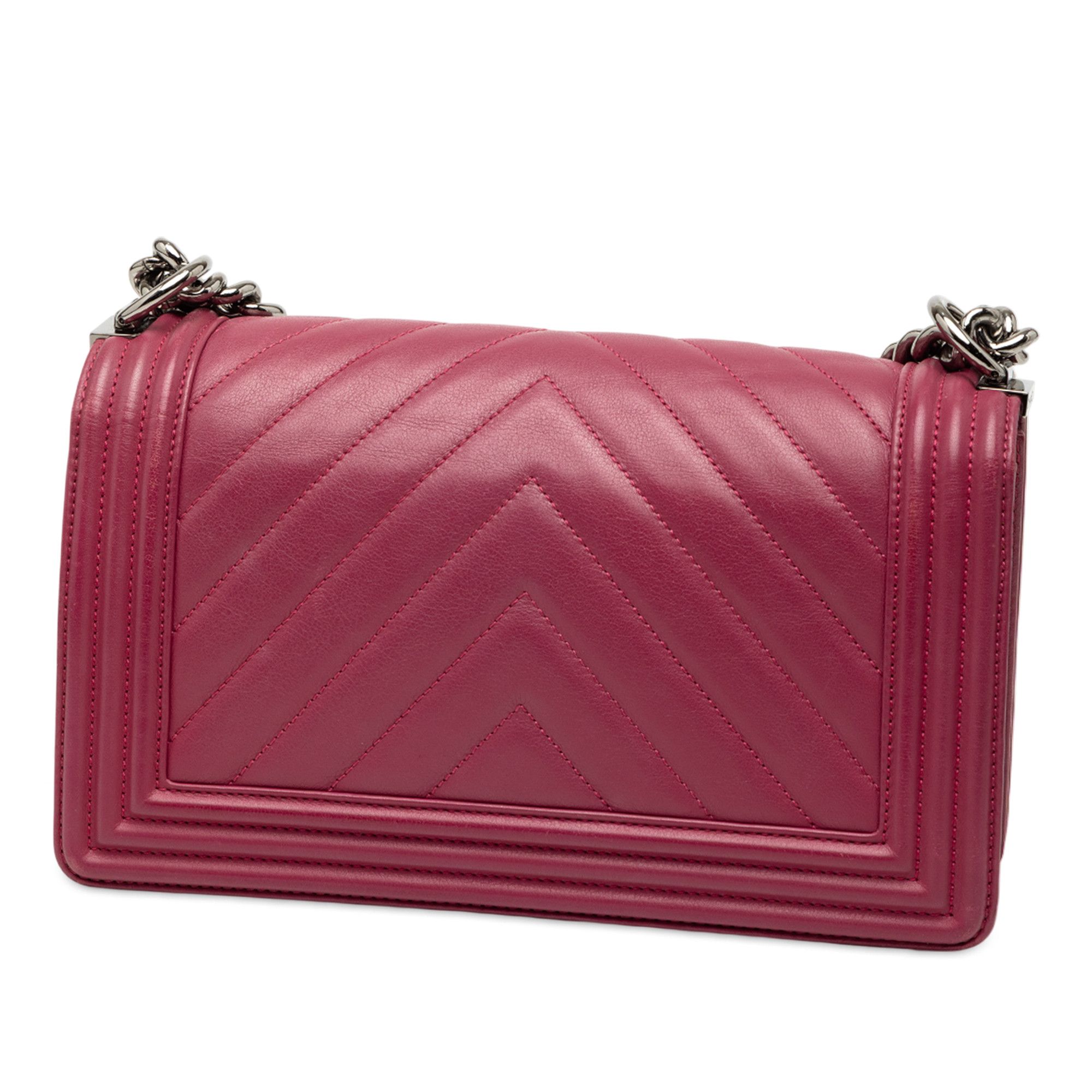 Chanel Chanel Old Medium Chevron Lambskin Boy Flap Size ONE SIZE - 2 Thumbnail