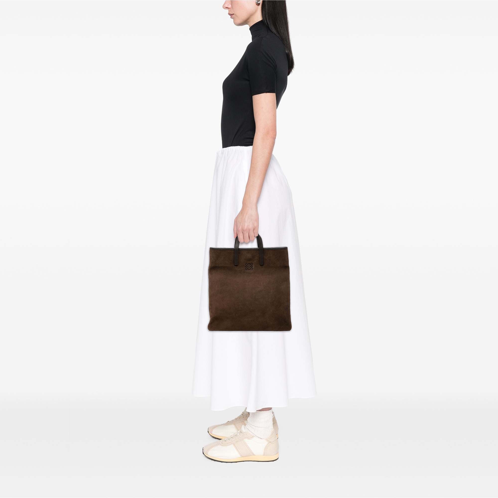 Loewe LOEWE Suede Anagram Tote Size ONE SIZE - 7 Thumbnail