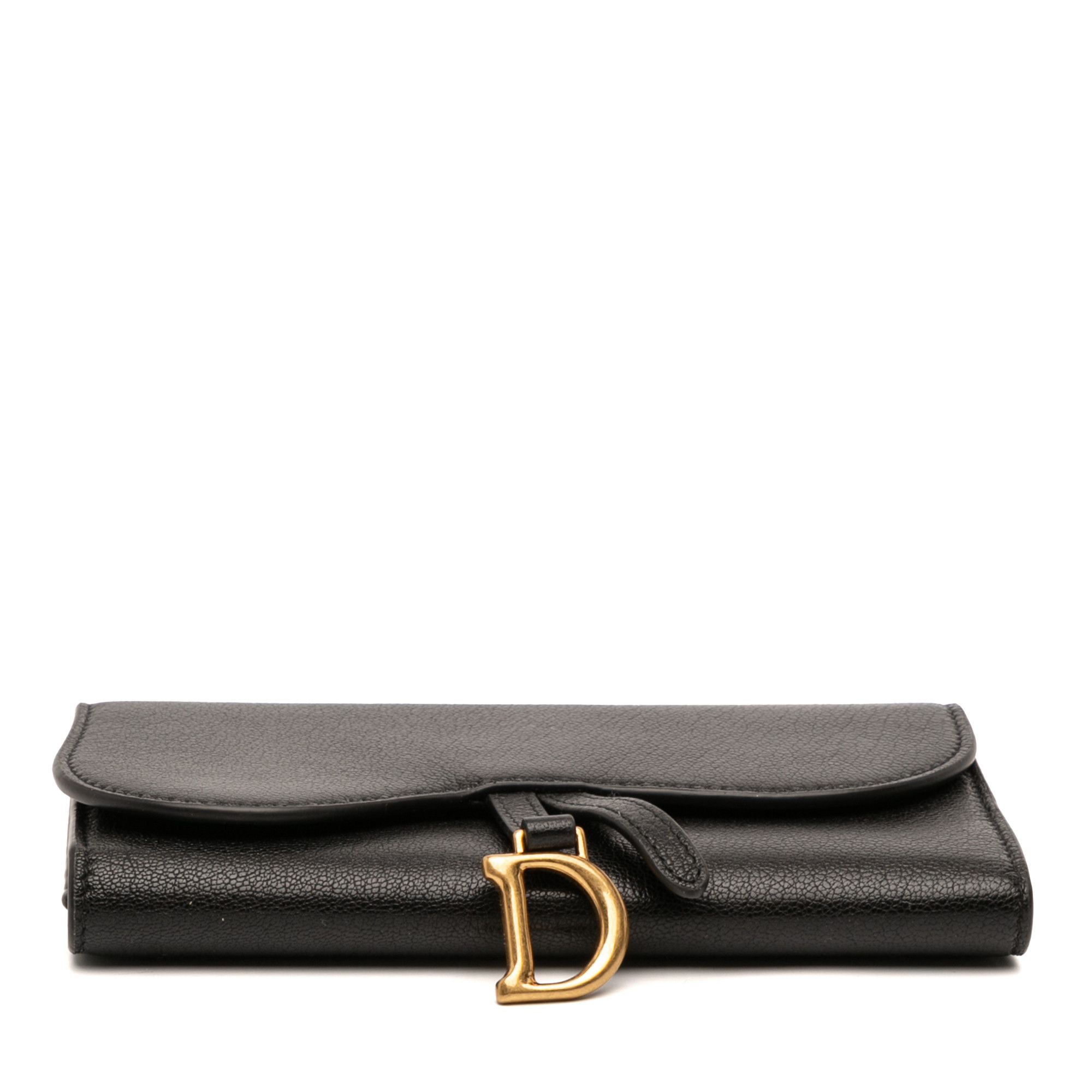 Dior Dior Goatskin Saddle Long Wallet Size ONE SIZE - 3 Thumbnail