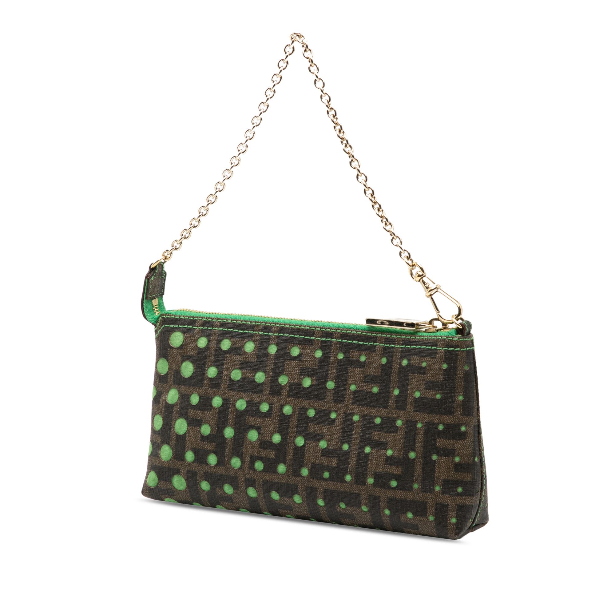 Fendi Fendi Zucca Spalmati Dots Chain Pochette Size ONE SIZE - 2 Thumbnail