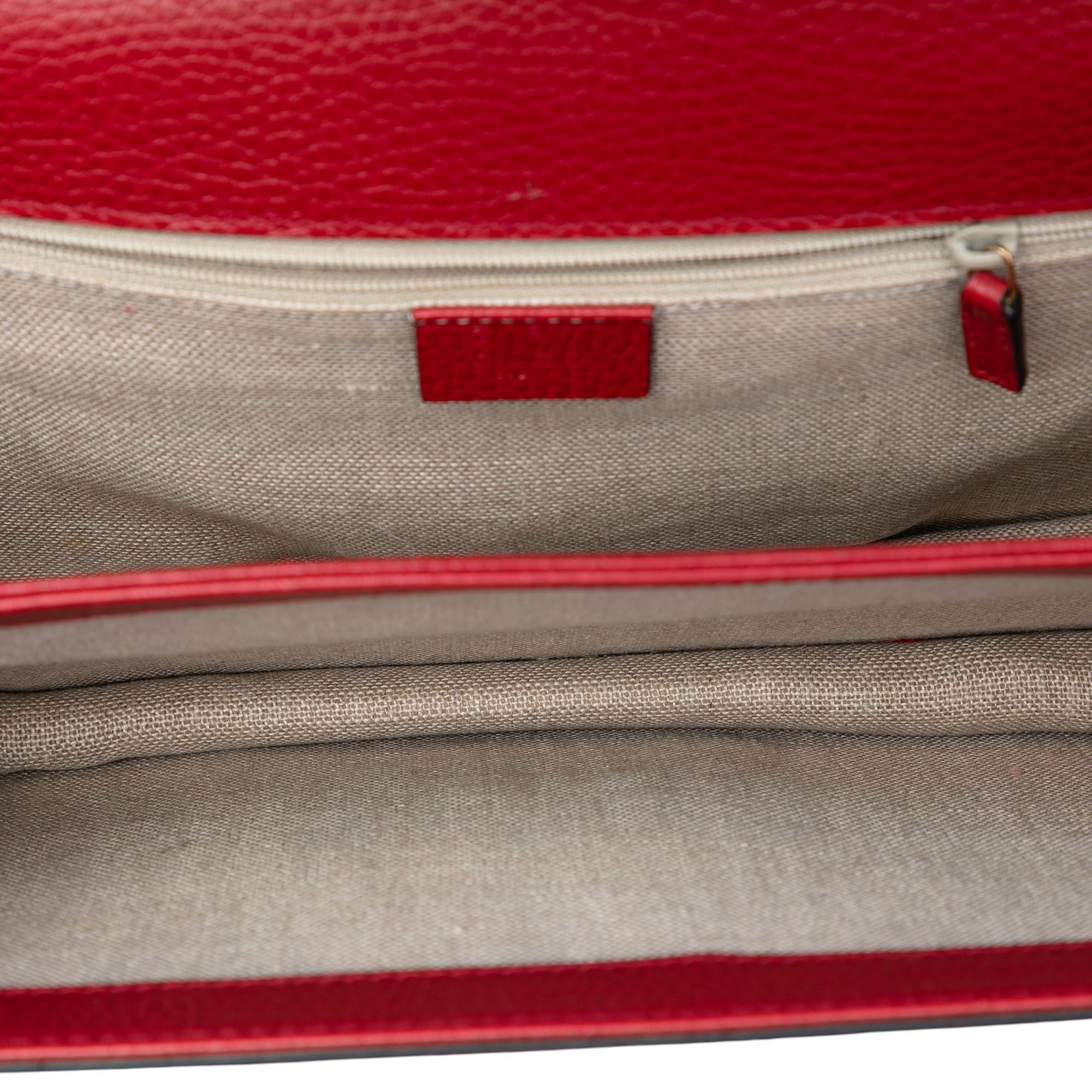 Gucci Gucci Medium Dollar Calfskin Interlocking G Crossbody Size ONE SIZE - 4 Thumbnail