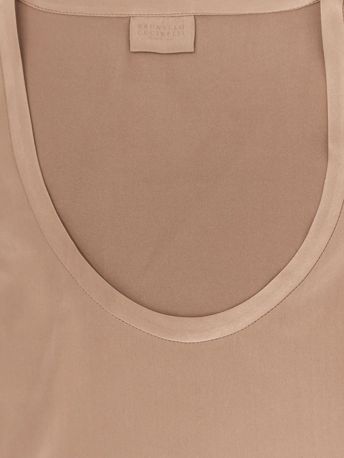 Brunello Cucinelli Brunello Cucinelli Stretch silk tank top Tag Size M Women - USA Tariffs Included Size M / US 6-8 / IT 42-44 - 3 Thumbnail