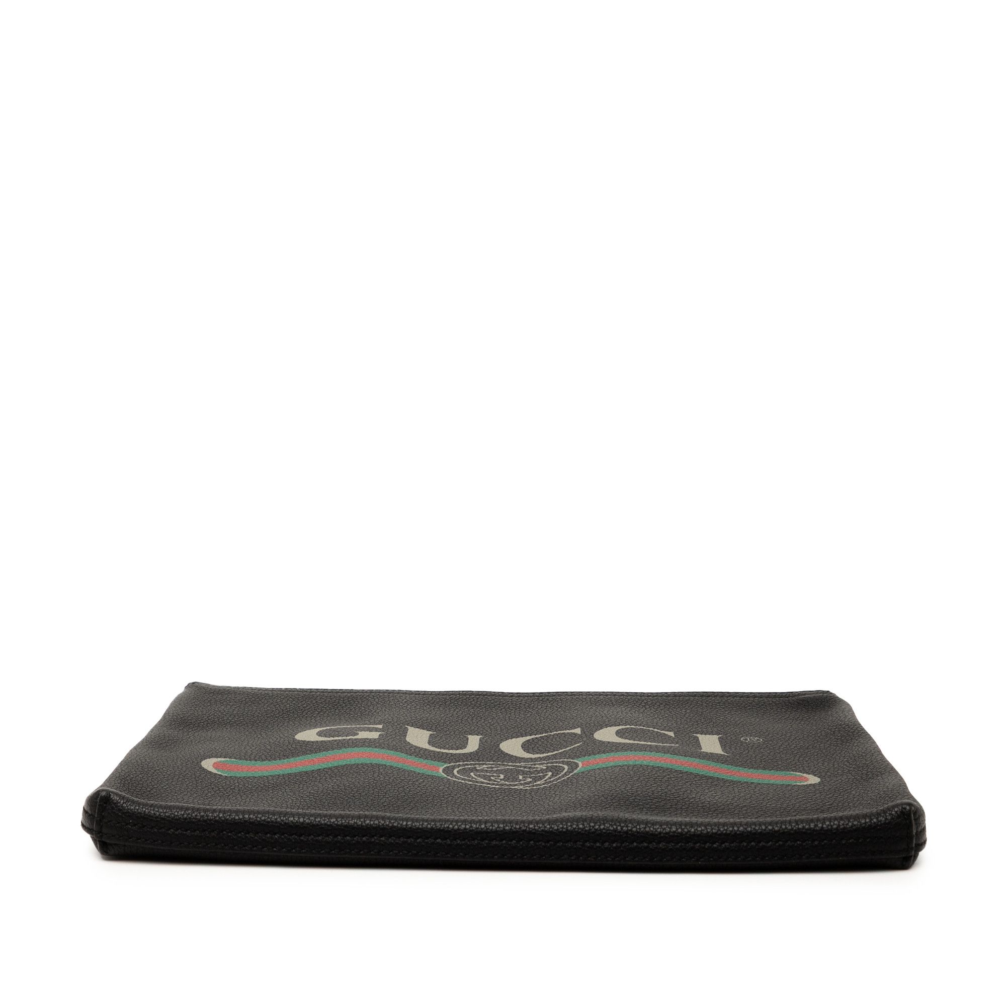 Gucci Gucci Medium Calfskin Logo Portfolio Clutch Size ONE SIZE - 3 Thumbnail