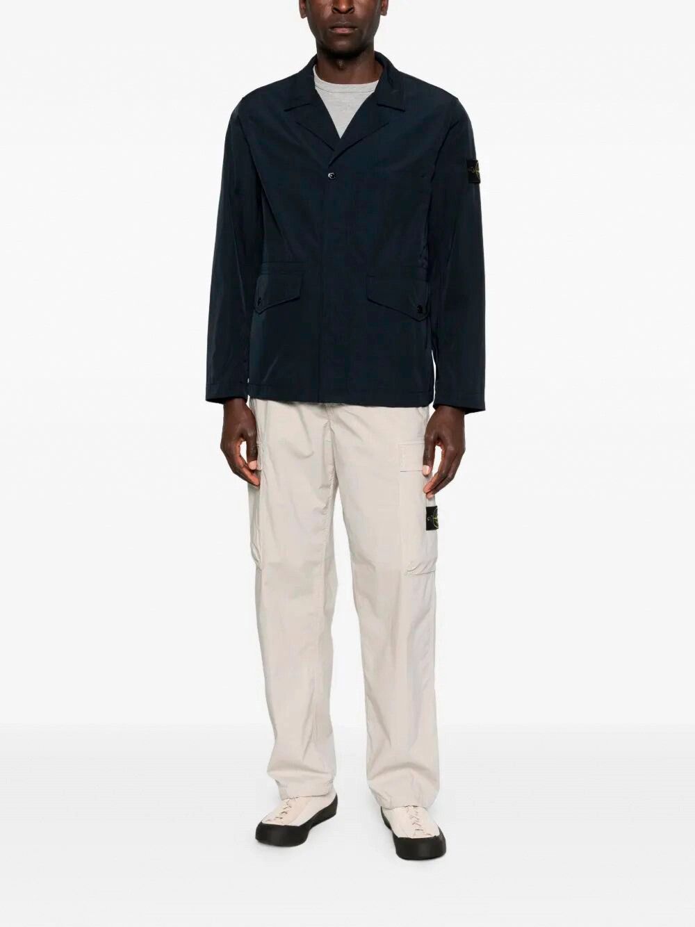Stone Island Micro Twill Blazer Size US L / EU 52-54 / 3 - 2 Thumbnail
