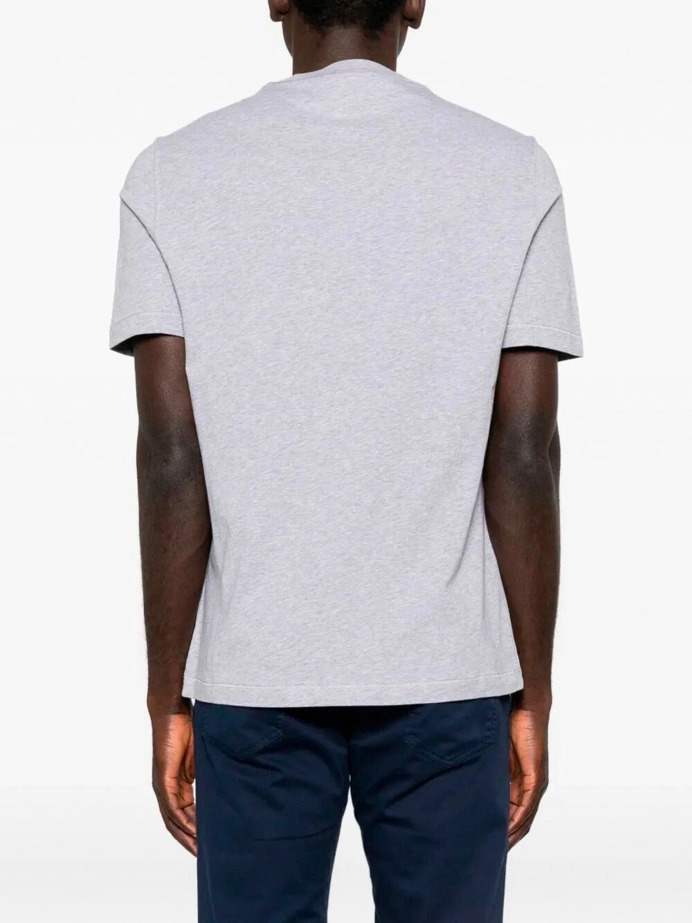Brunello Cucinelli Crew-Neck T-Shirt With Logo Size US M / EU 48-50 / 2 - 3 Thumbnail