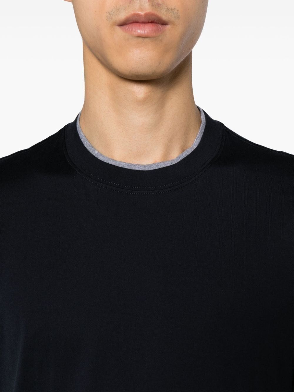 Brunello Cucinelli T-Shirt With Faux-Layering Size US XS / EU 42 / 0 - 5 Thumbnail