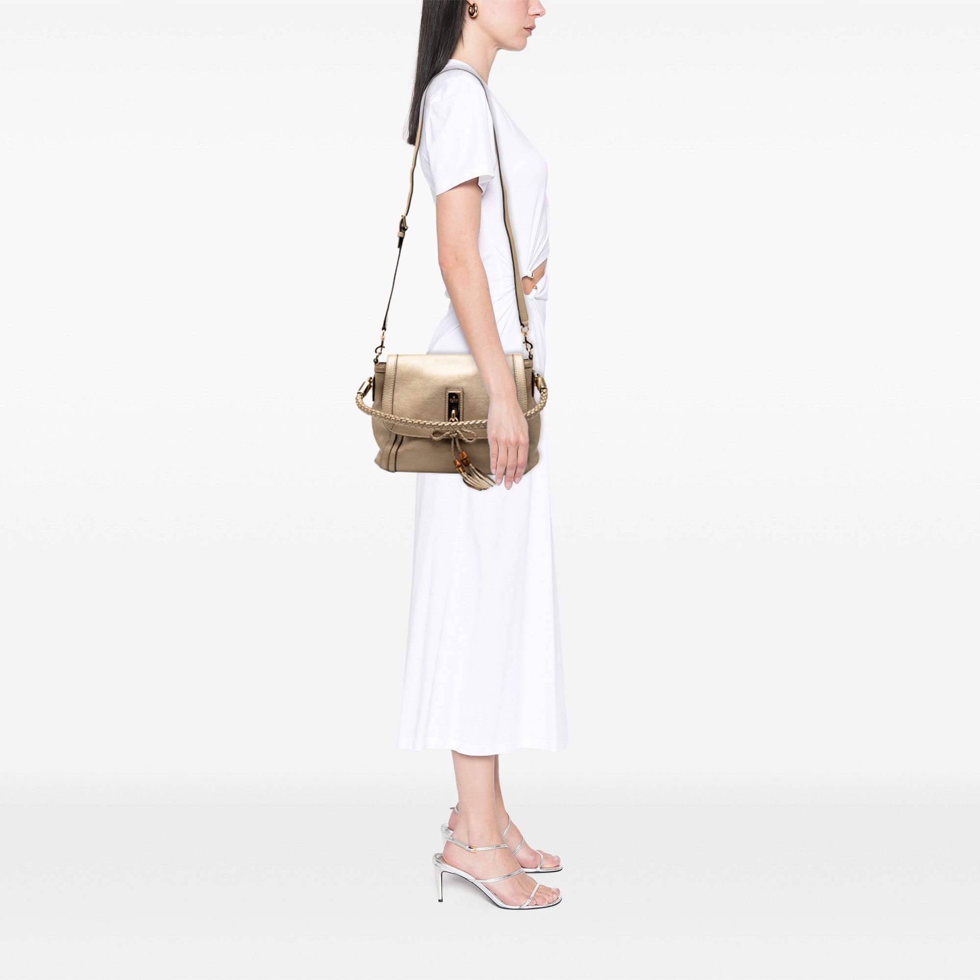 Gucci Gucci Leather Bella Satchel Size ONE SIZE - 7 Thumbnail