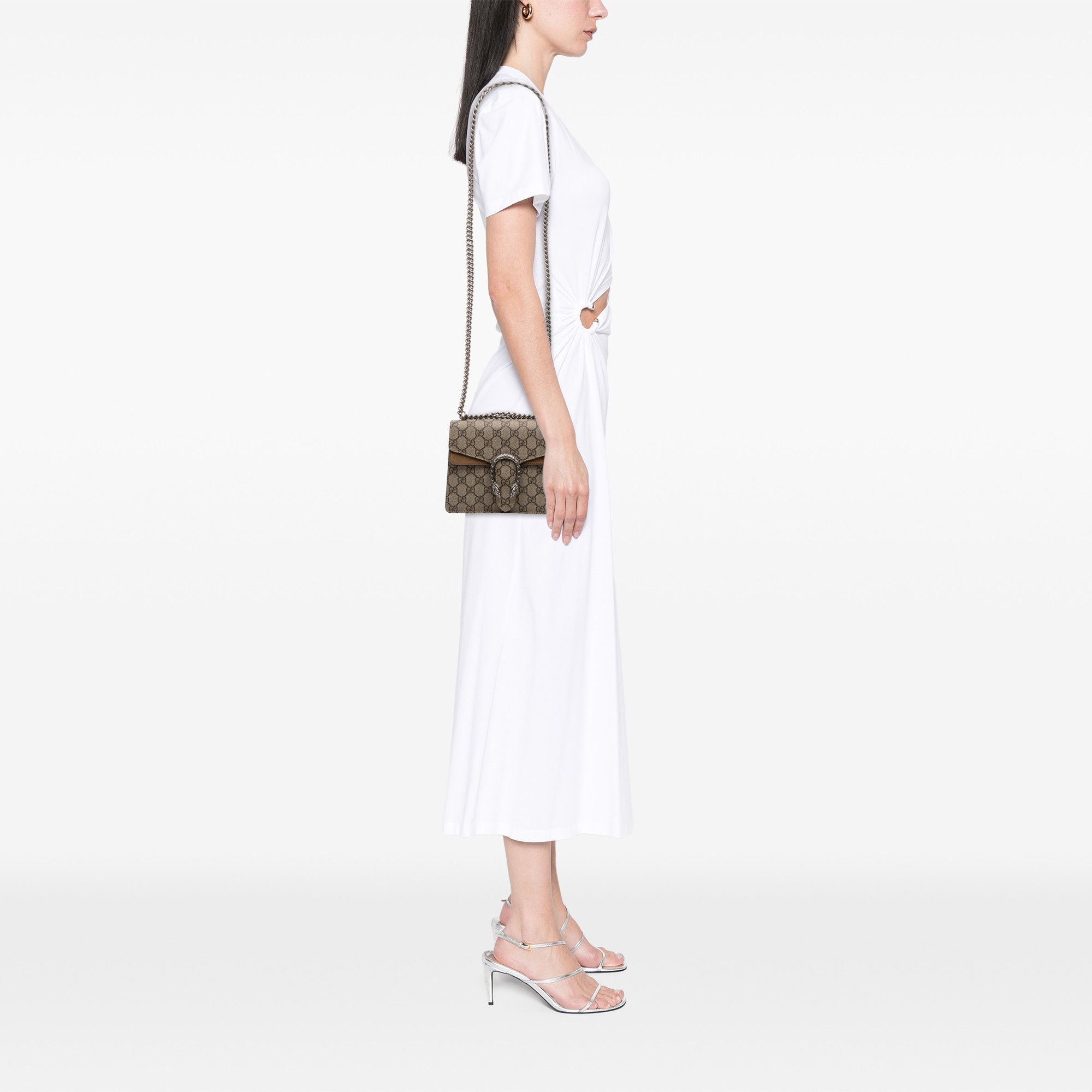 Gucci Gucci Small GG Supreme Dionysus Crossbody Size ONE SIZE - 10 Thumbnail