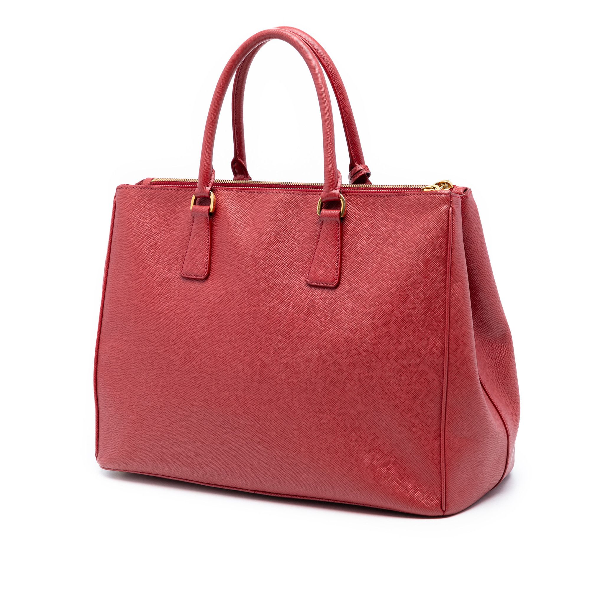 Prada Prada Large Saffiano Lux Galleria Double Zip Satchel Size ONE SIZE - 2 Thumbnail